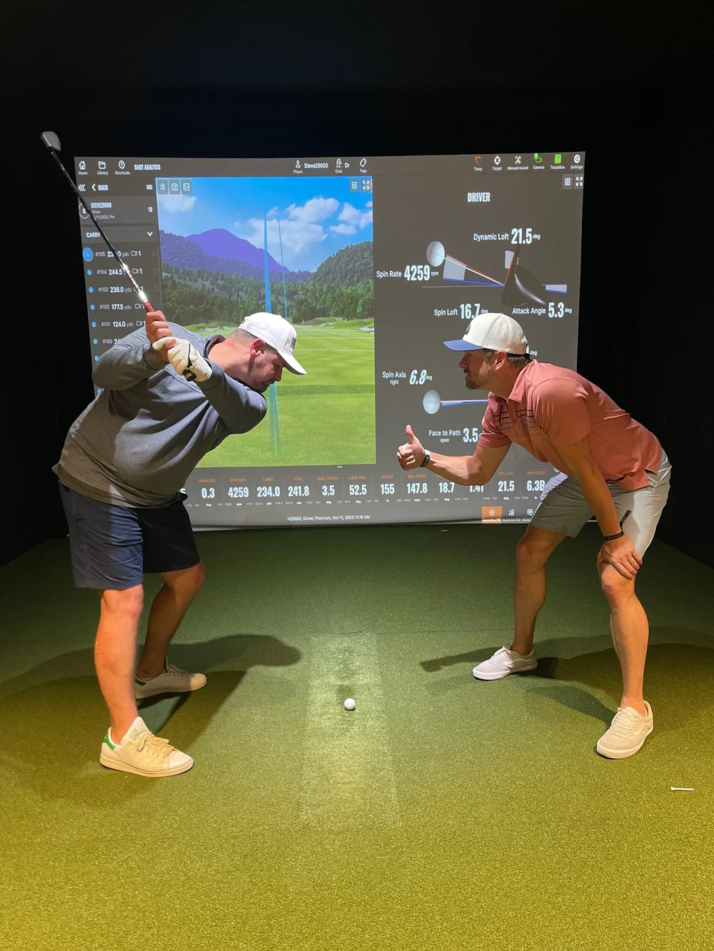 Indoor Golf Lessons — Atlanta Golf & Social