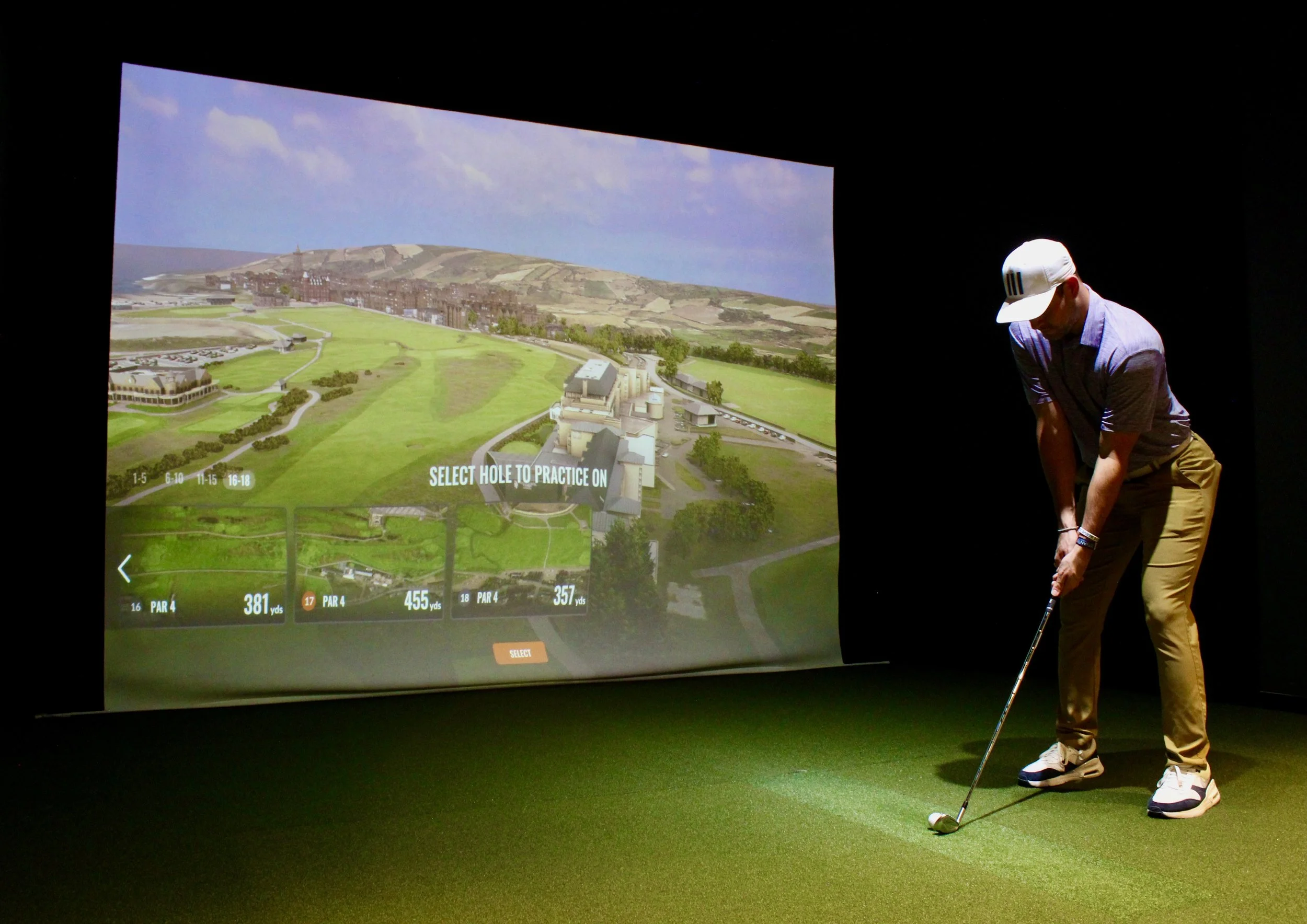 Indoor Golf Lessons — Atlanta Golf & Social