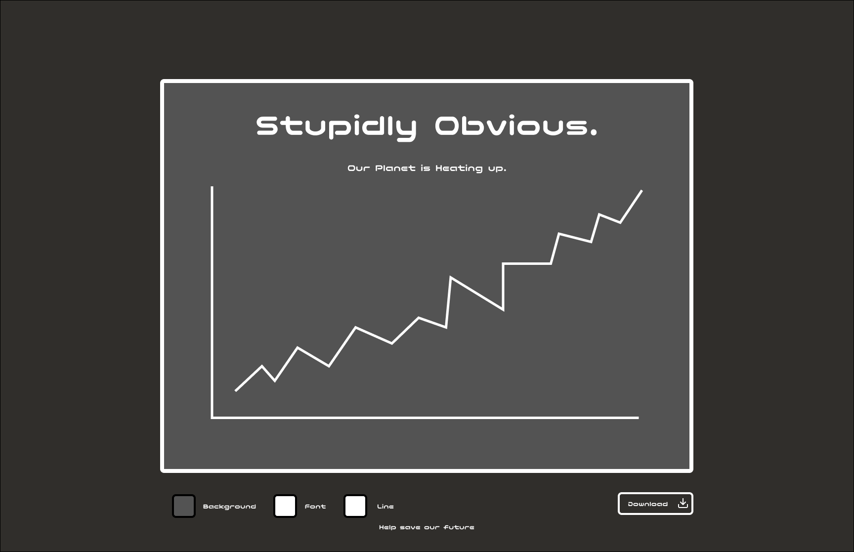 Stupidly Obvious Global Warming Proof