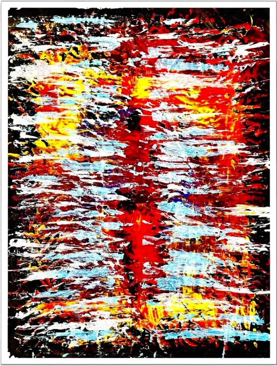 Rayonnement au Centre | 200/150 cm