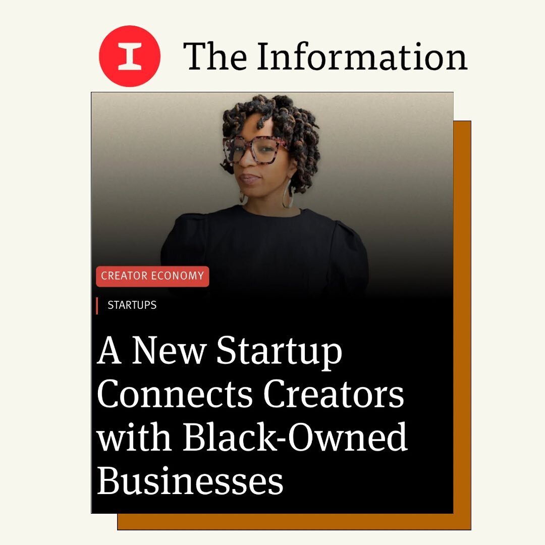 [client win] 🏆 @theinformation spoke with @jordyndagoat_ about @forefrontatl&rsquo;s mission to bring Black brands and creators to the forefront of the world. 🌍  we love to see it 🙌🏾✨