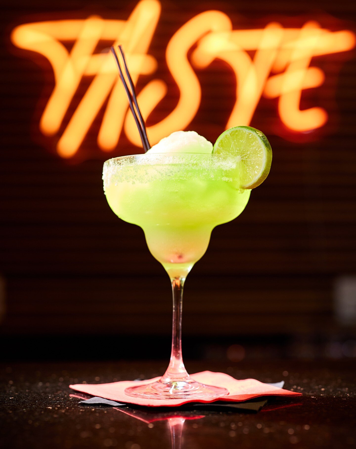 Sugar rim, lime wedge, and a whole lot of zest! 🍸🌵