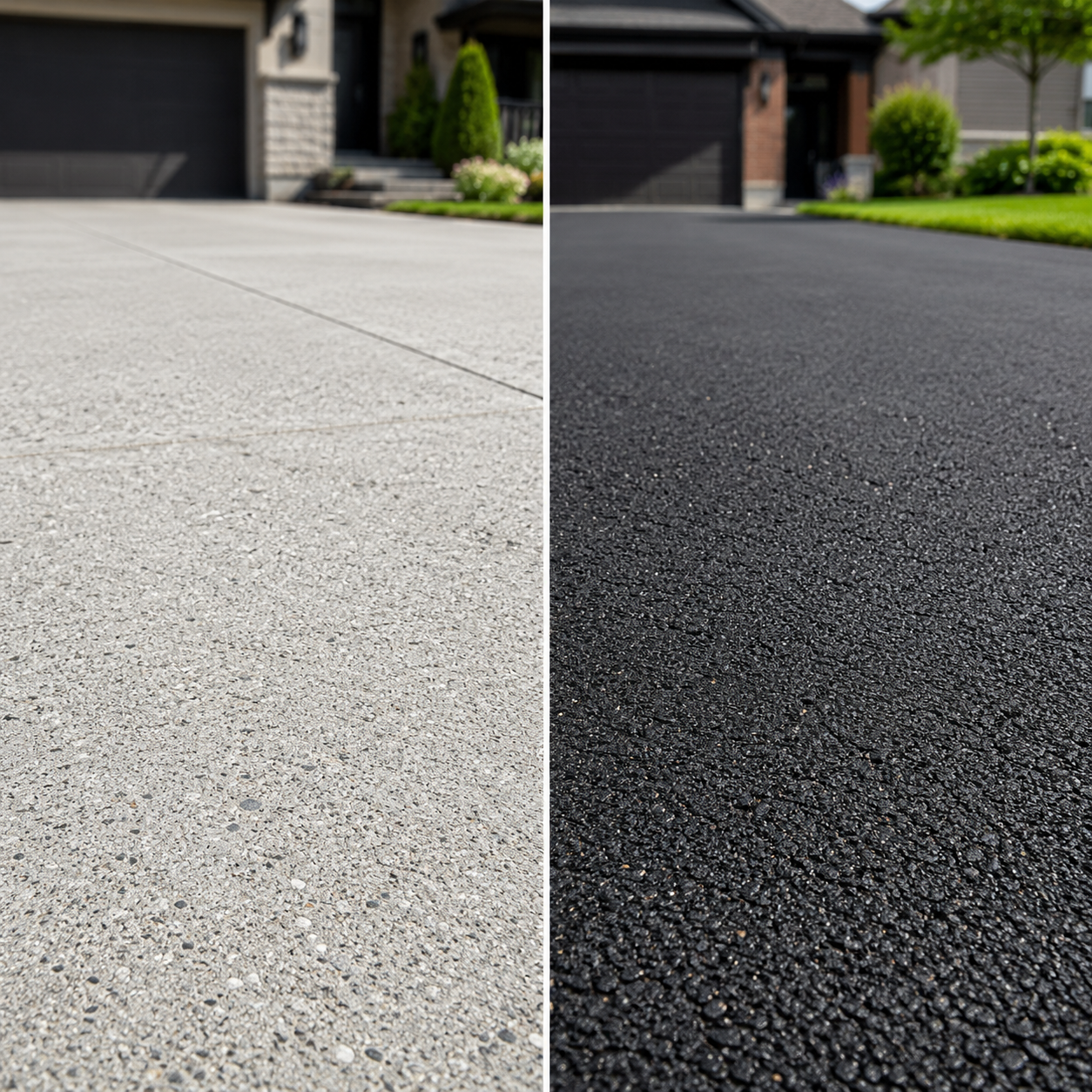 Concrete vs. Asphalt: What MN Homeowners Need to Know