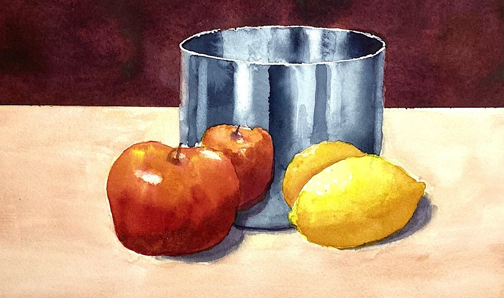 Still Life with Apple and Lemon, 32 minutes