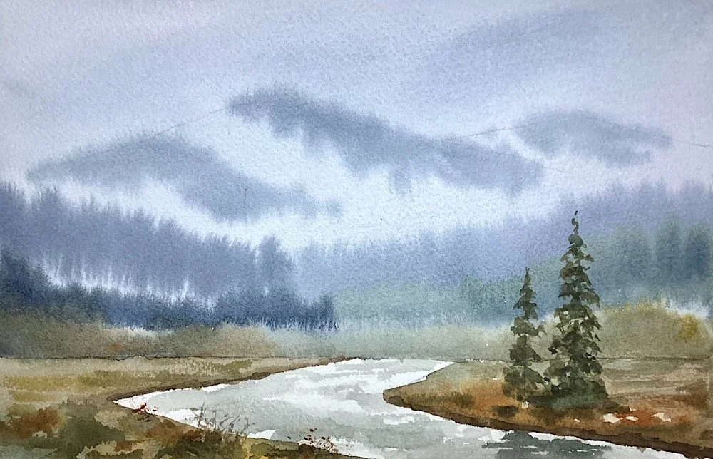 Morning Fog on the Trail, 22 minutes