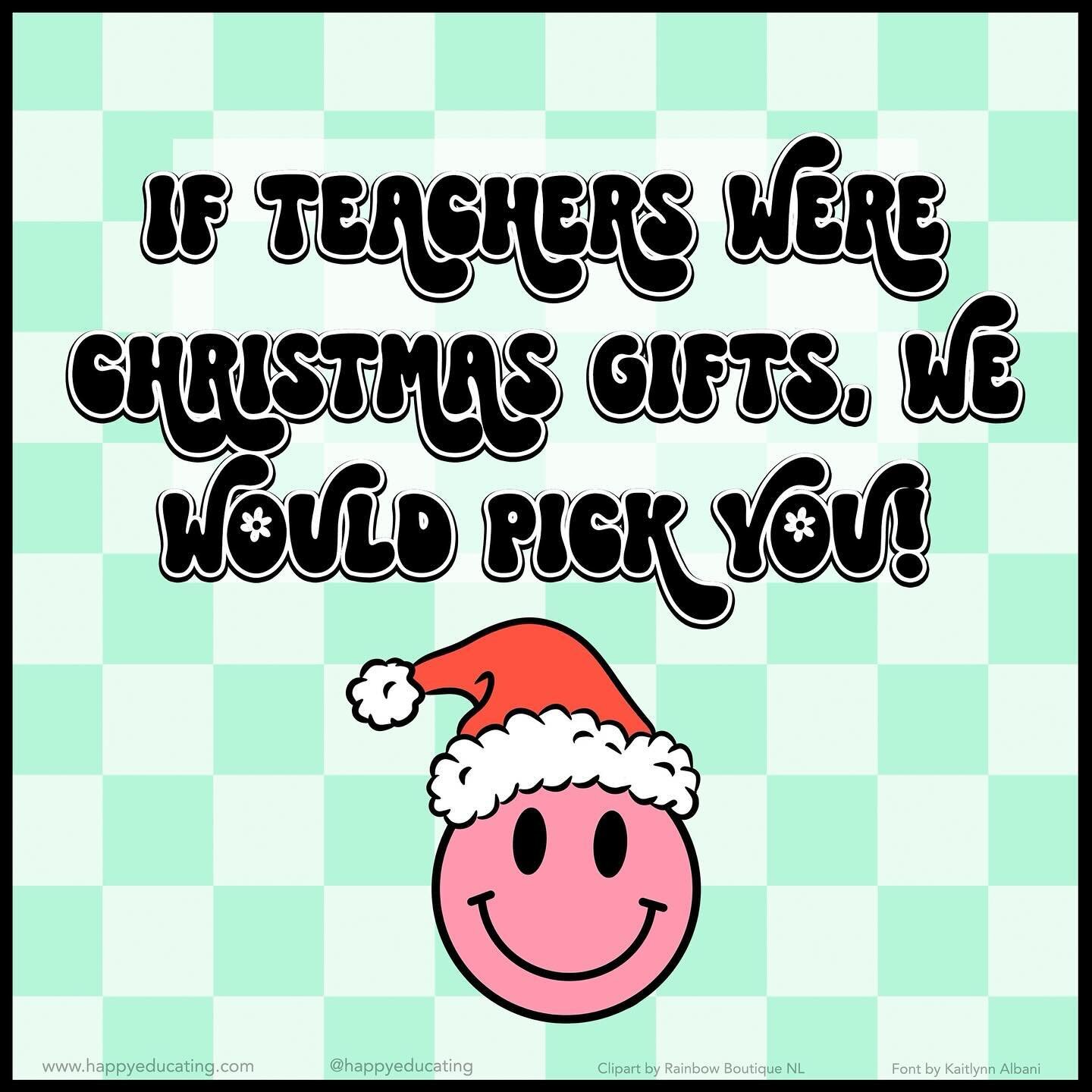 Teachers, you&rsquo;re the gift that keeps on giving! 💝 Your dedication, passion, and tireless efforts make every day feel like Christmas in the classroom.🎄 Let&rsquo;s celebrate the amazing educators who unwrap the potential in every student. Tag 