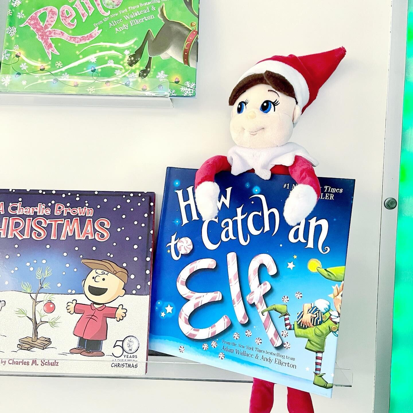 Whoooops! Poor Snowflake actually got caught by &ldquo;How to Catch an Elf&rdquo; book. Guess the book worked! lol! #happyeducating #elfontheshelf #elfintheclassroom #teachersoninstagram