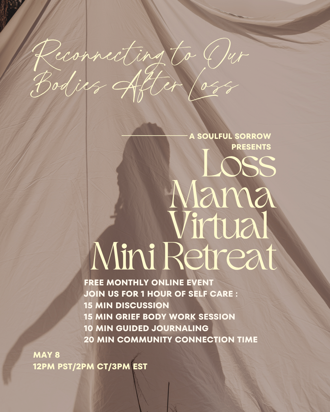 Loss Mama Virtual Mini Retreat: Reconnecting to Our Bodies After Loss