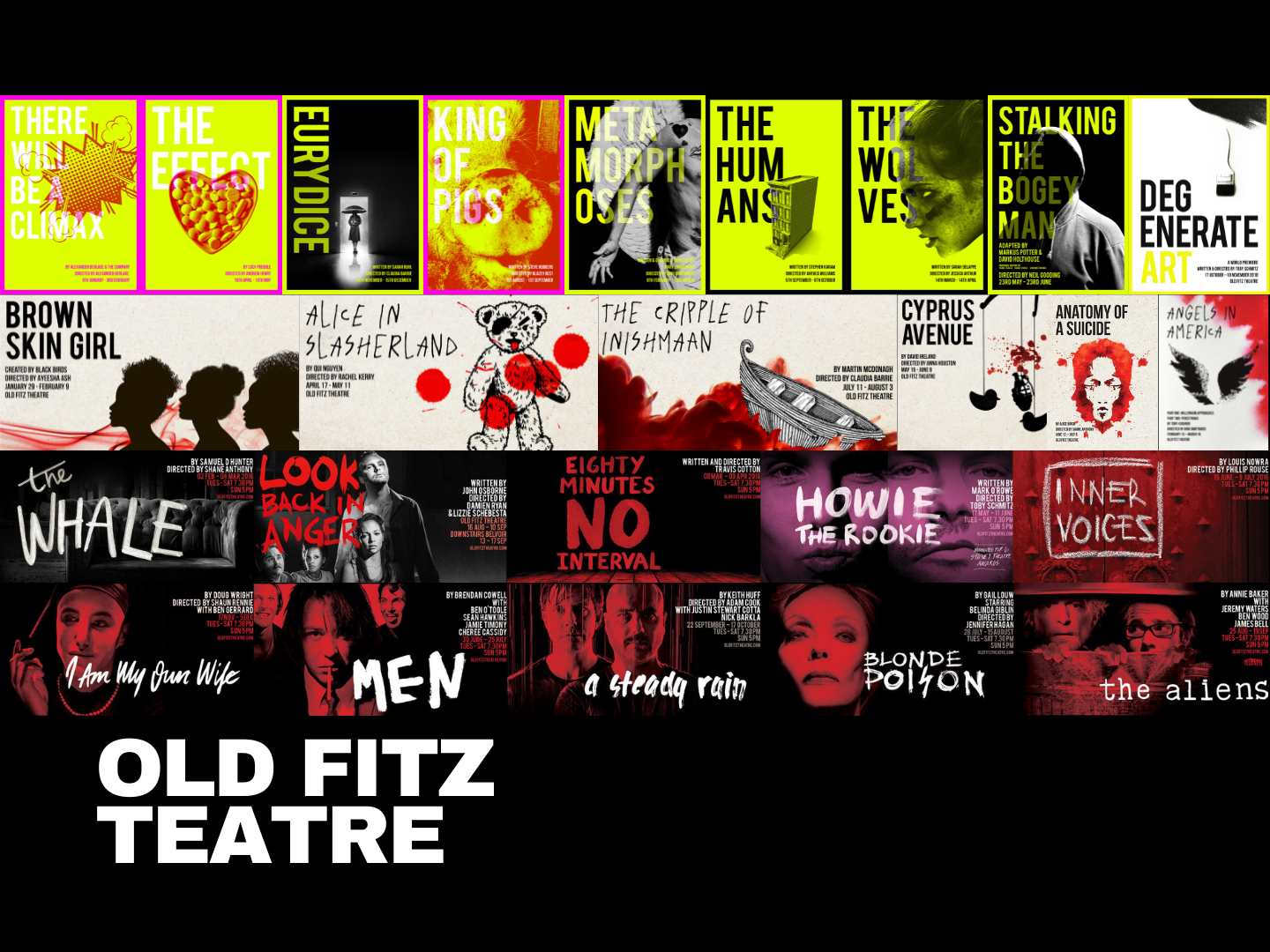 OLD FITZ THEATRE — ANDREW HENRY PRESENTS