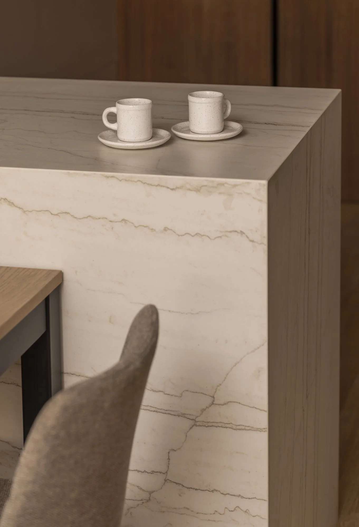 Details of craftsmanship and material harmony by Alba Roca Studio – walnut, marble, and soft beige tones defining the Casti.jpg