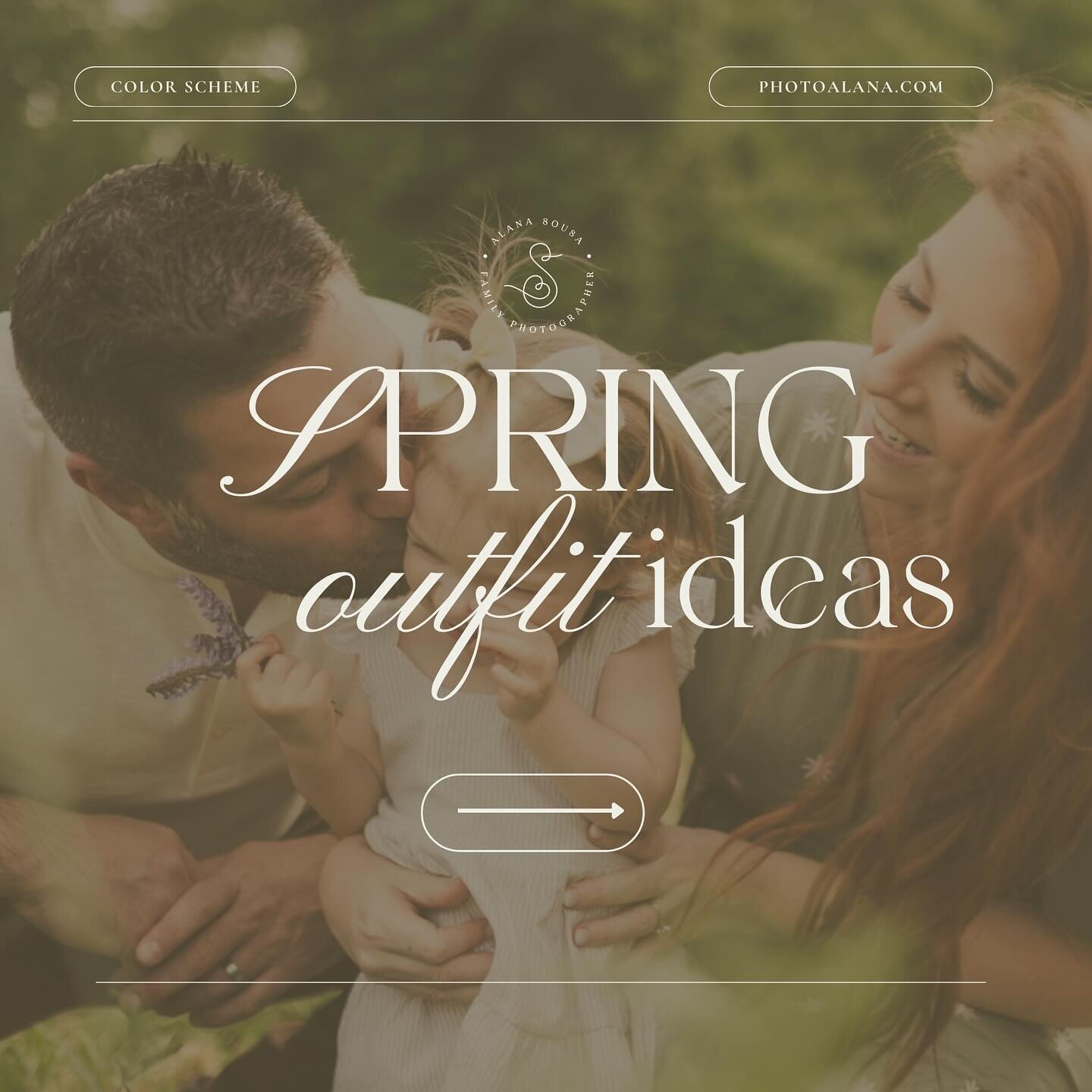 Spring is almost here, and I already feel happier and inspired! Family photoshoots amidst the blooming flowers and warmer breeze of spring are my favorite things in the world. Every photo is so beautiful. But wait, wondering what you should wear for 