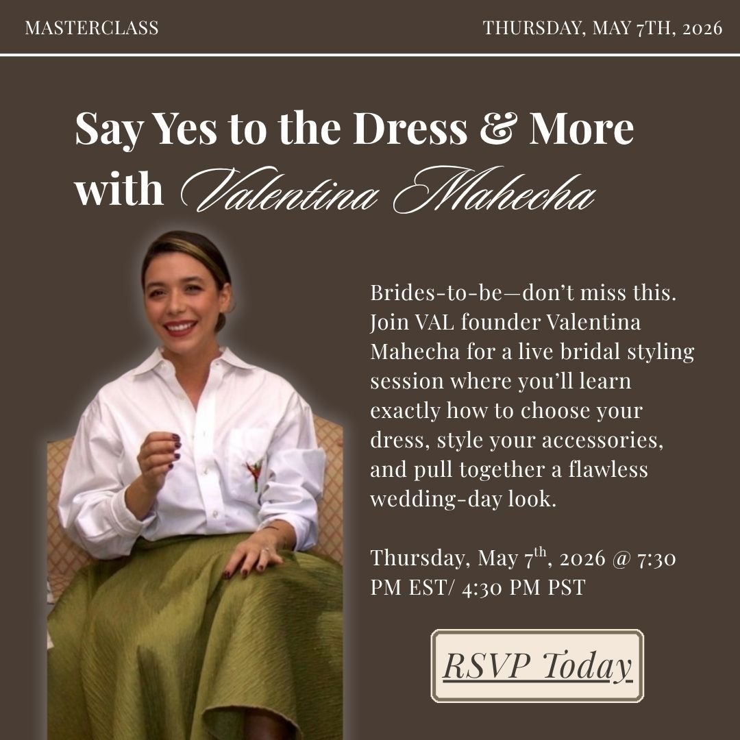Say Yes to the Dress & More with Valentina Mahecha