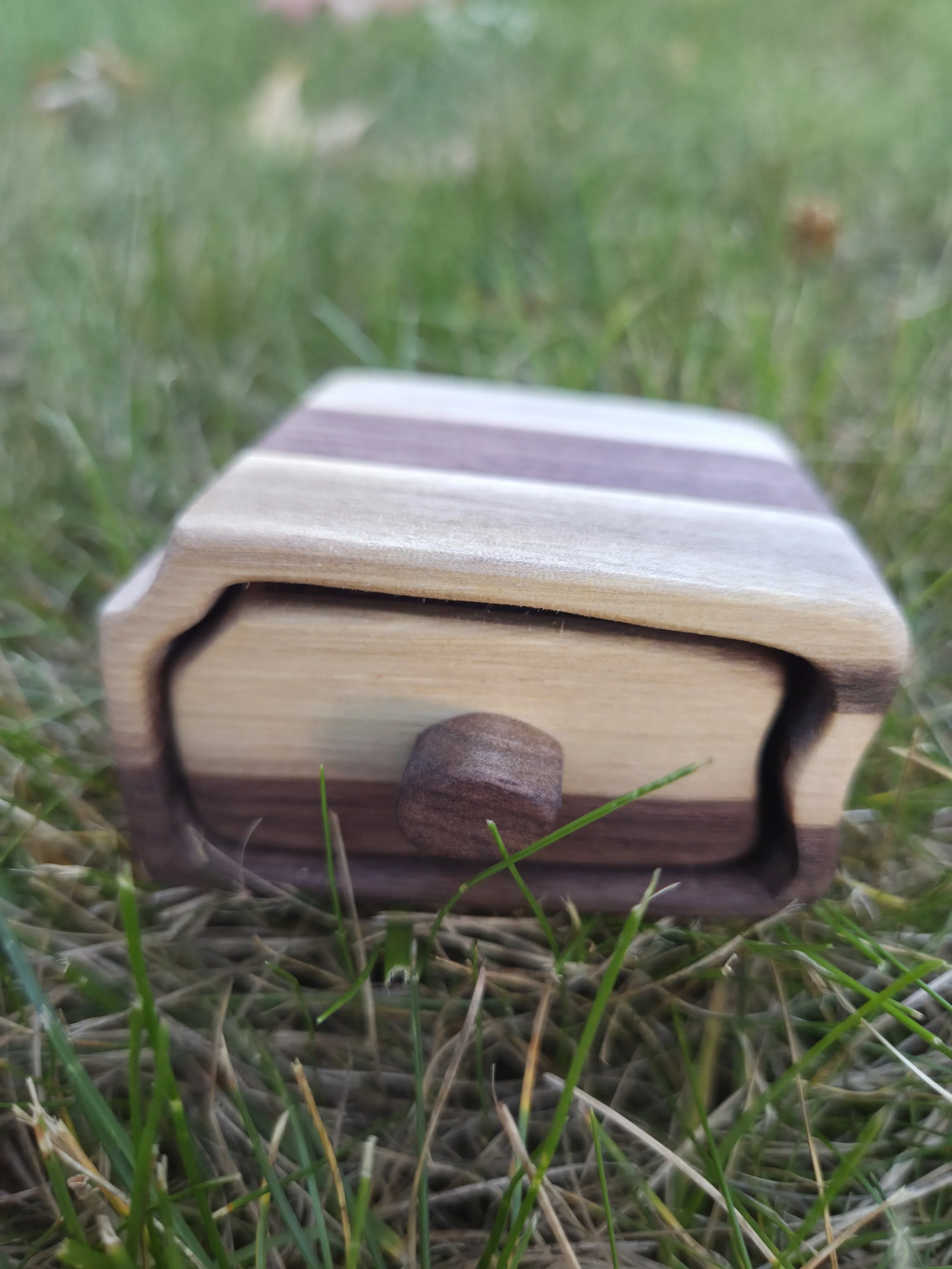 Wooden keepsake box