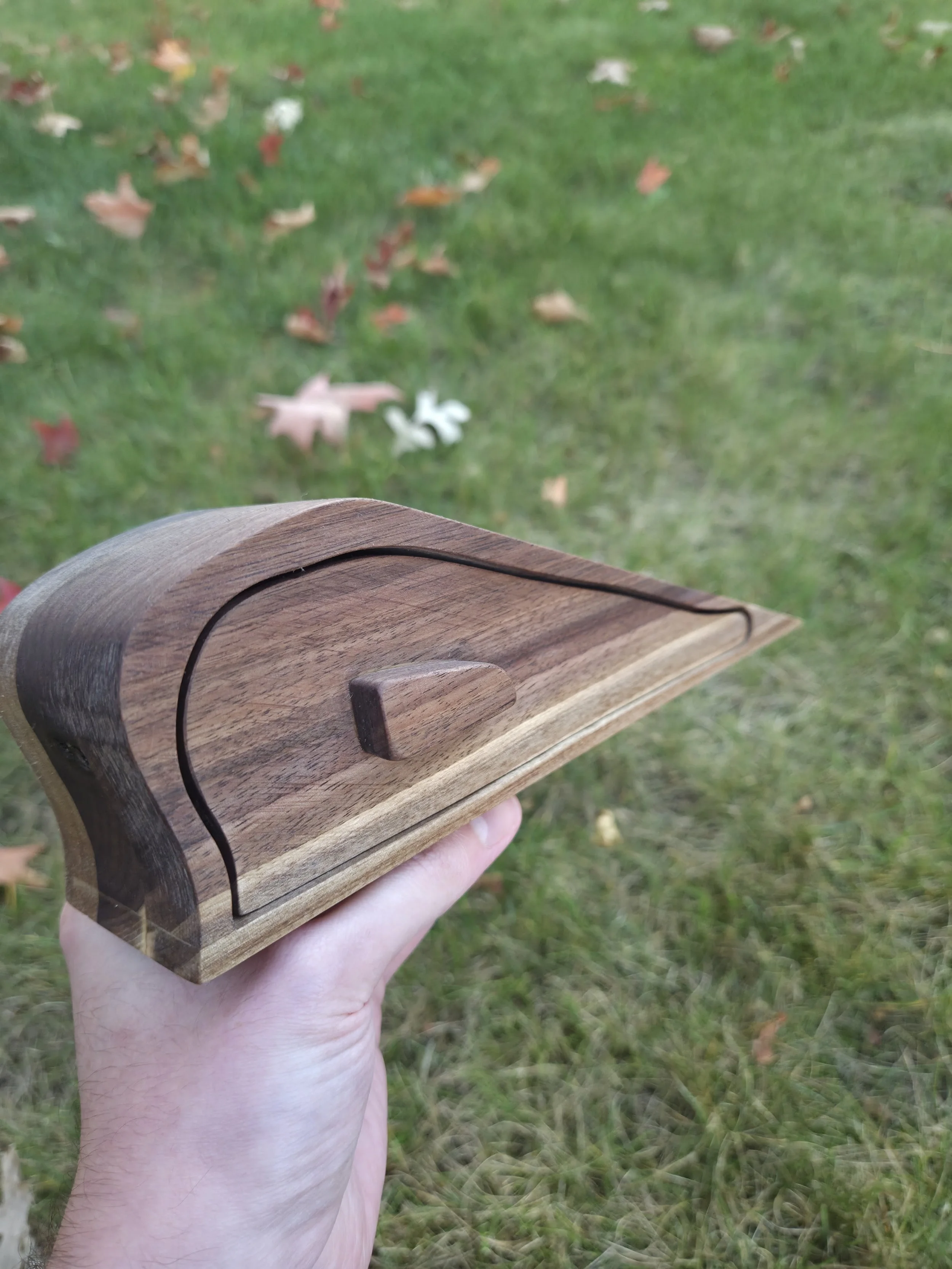 Wooden keepsake box