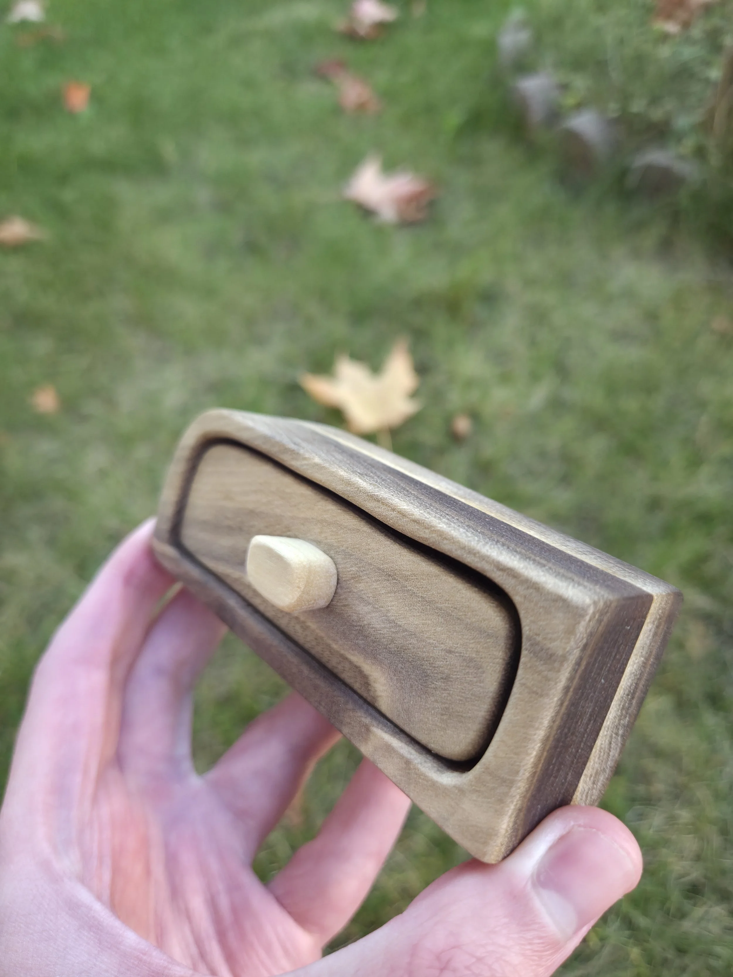 Wooden keepsake box