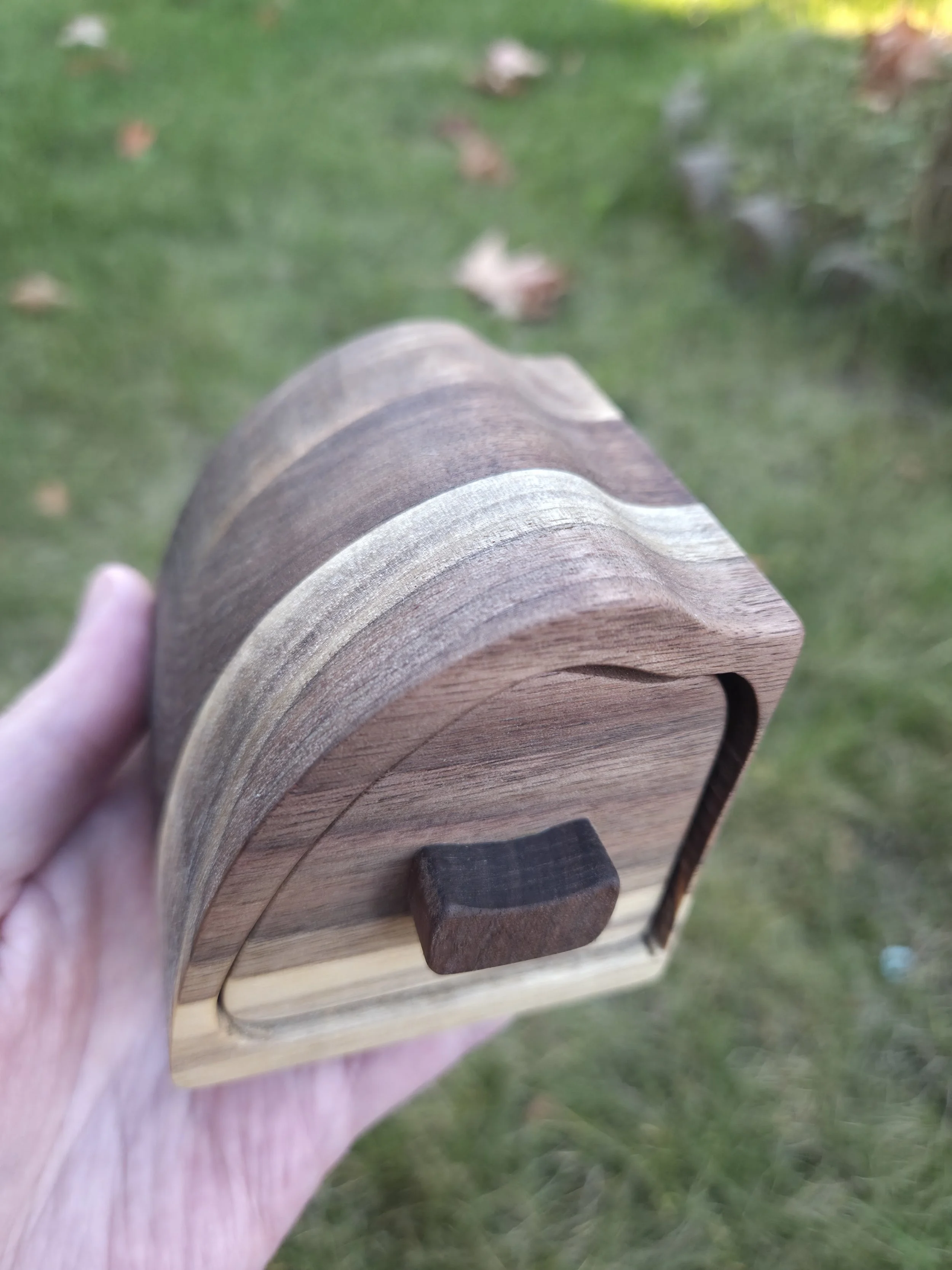 Wooden keepsake box
