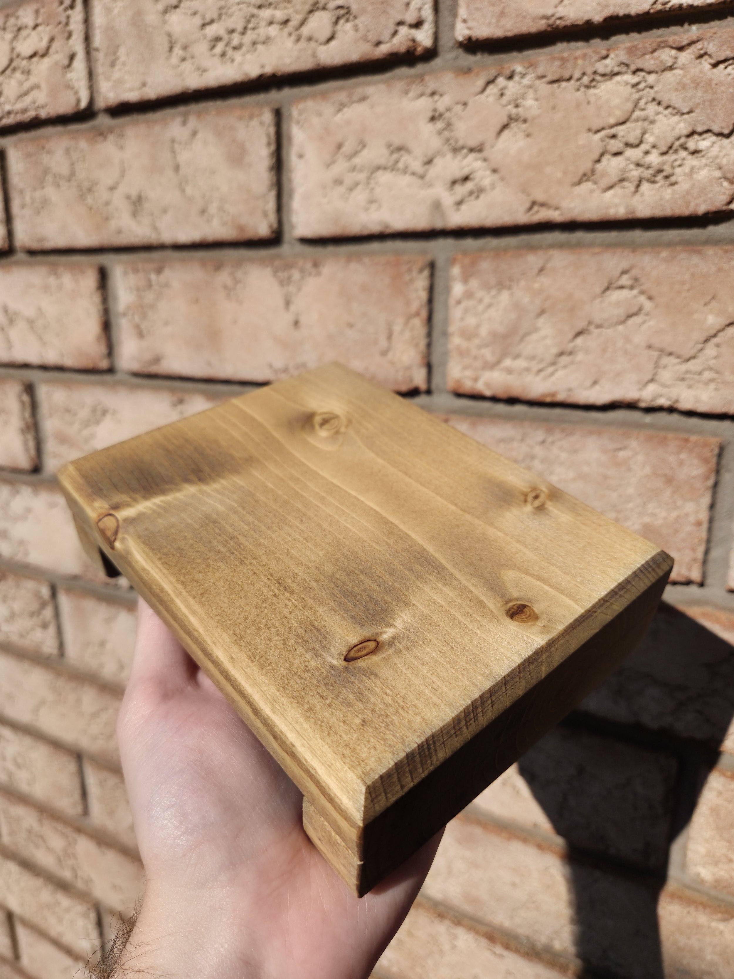 wooden stands or risers