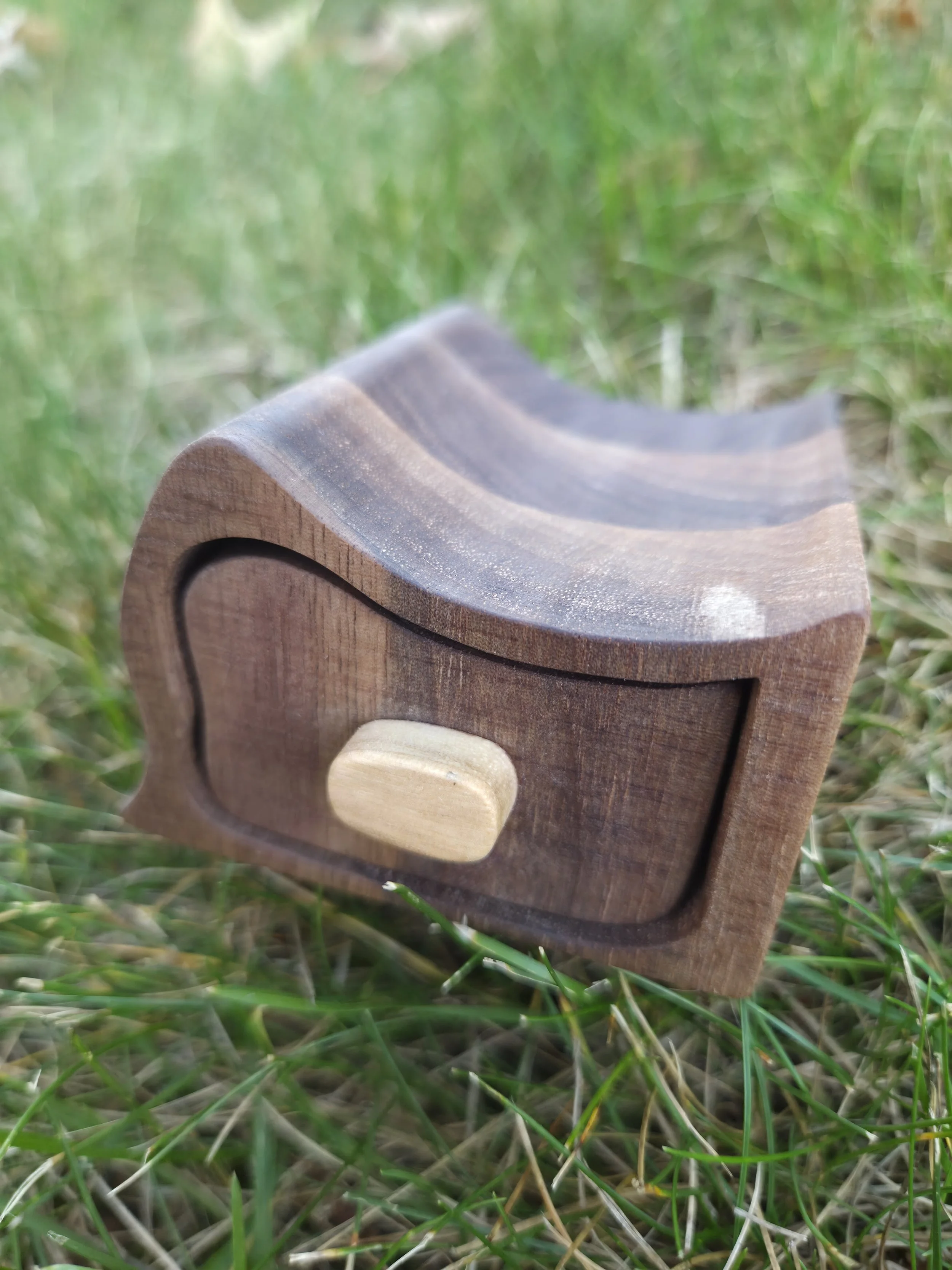 Wooden keepsake box