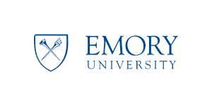 Emory University logo with shield and crossed keys