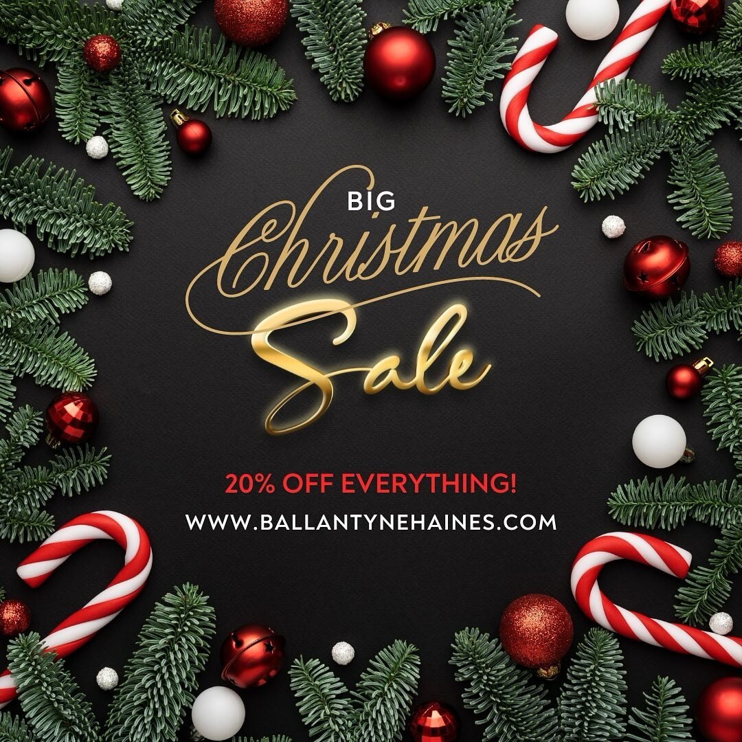 Confession: I love Christmas, the lights, the smells, the sparkly everything, giving thoughtful gifts, family time, the works. To celebrate, this year I&rsquo;d love to share some of that joy with you. I&rsquo;ve popped a 20% off sale on my website (
