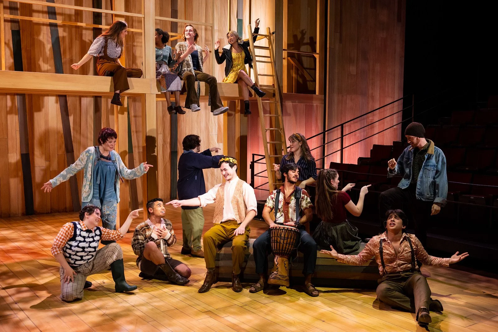 Ensemble in As You Like It (Shaina Taub)