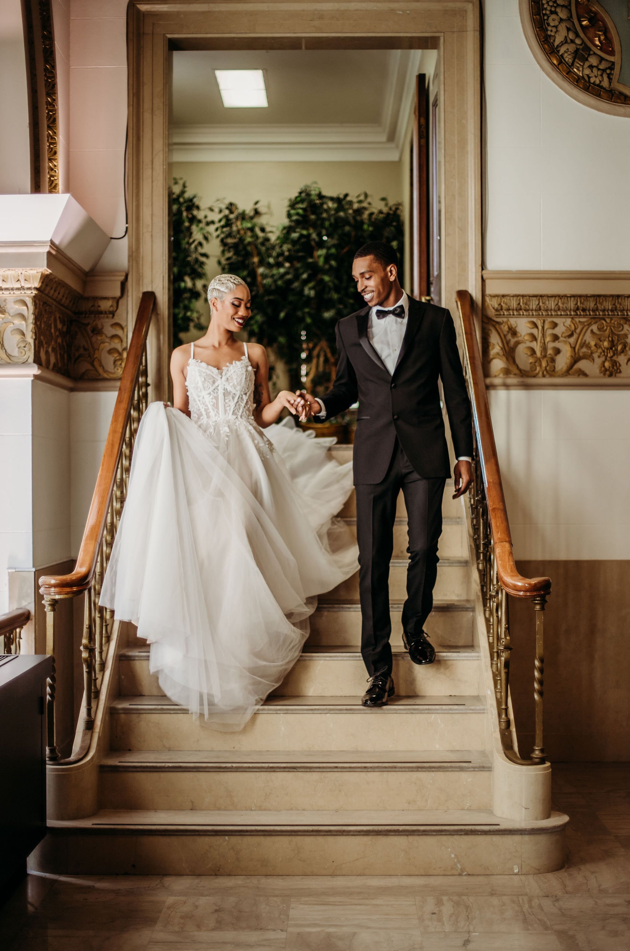 Charla Dee Photos Grand Rapids Chicago Detroit Luxury Destination Wedding Photographer- Treasury Ballroom