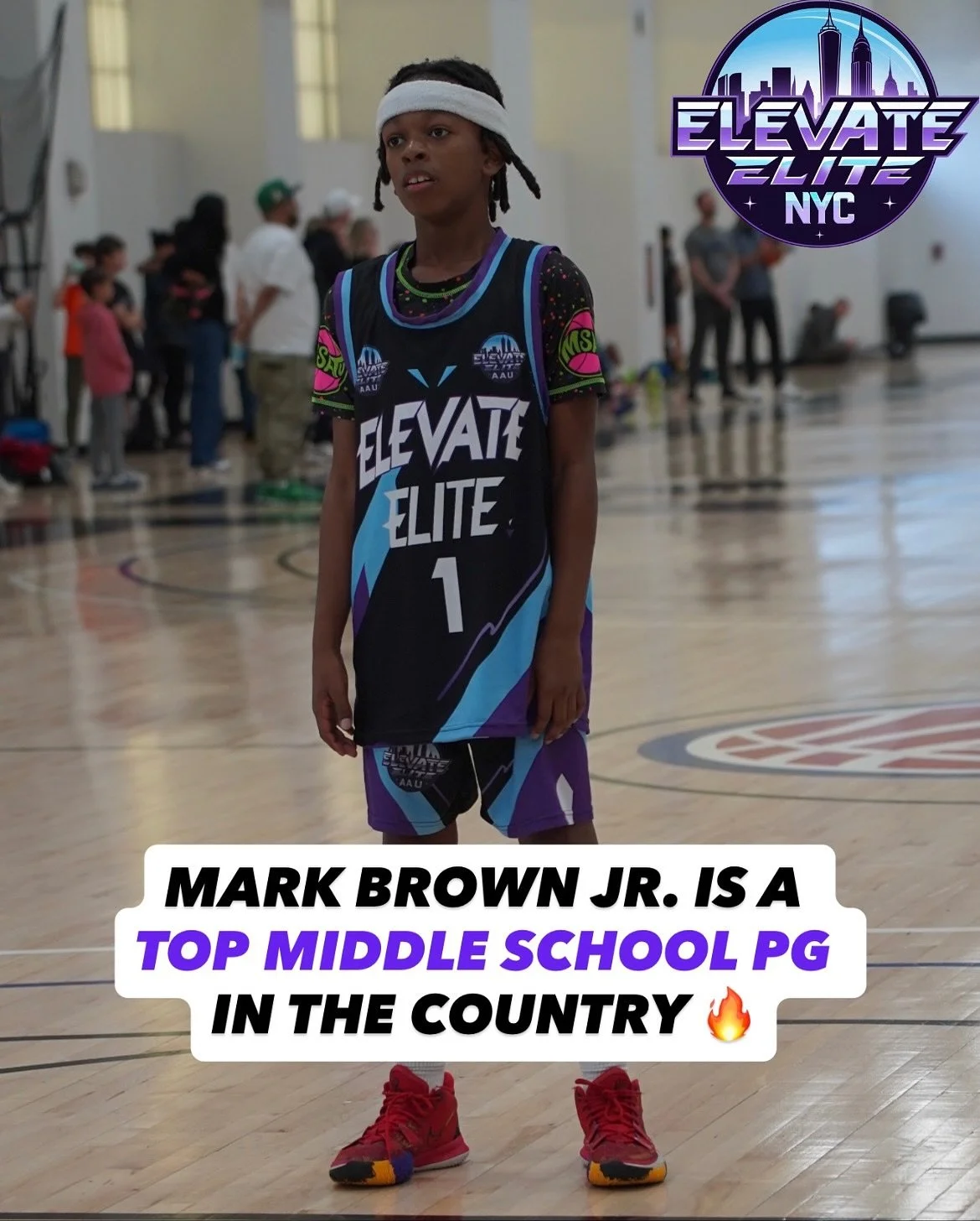 @unitedlegand_jr &lsquo;31 IS ONE OF THE BEST PG&rsquo;S IN THE COUNTRY 🫡🔥

Mark Brown Jr. is making noise as one of the ppint guards out of NYC

His ballhandling abilities are elite, and his three point shot has greatly improved. Watch out for him
