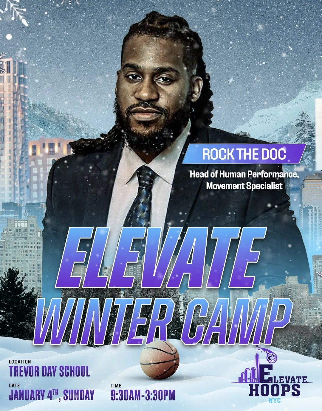 ❄️ @rockthedoc_ WILL BE AT ELEVATE WINTER CAMP 2026 🏋️&zwj;♂️

&bull; Human movement specialist
&bull; Injury reduction 
&bull; Head of Human Performance at @continuumclub 

Rock the Doc, a specialist in movement qualities, injury reduction and usin