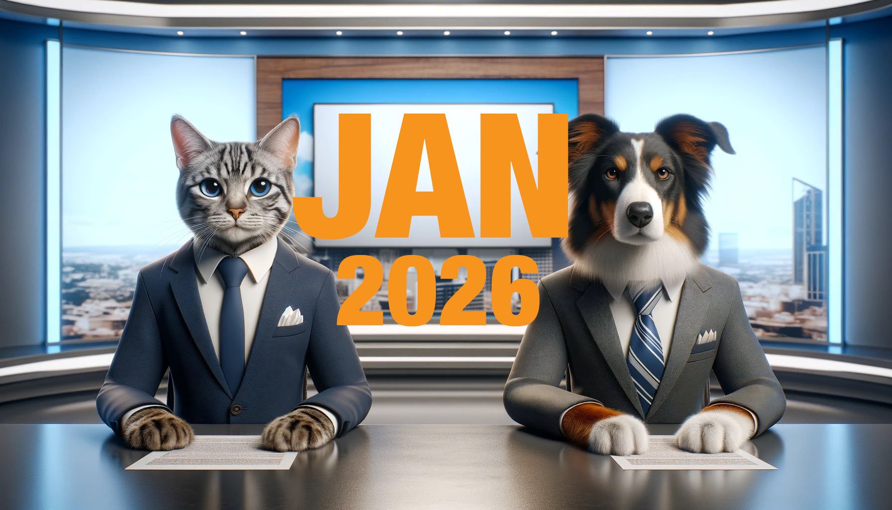 What’s Making News Around the World this Month, for Cats and Dogs?