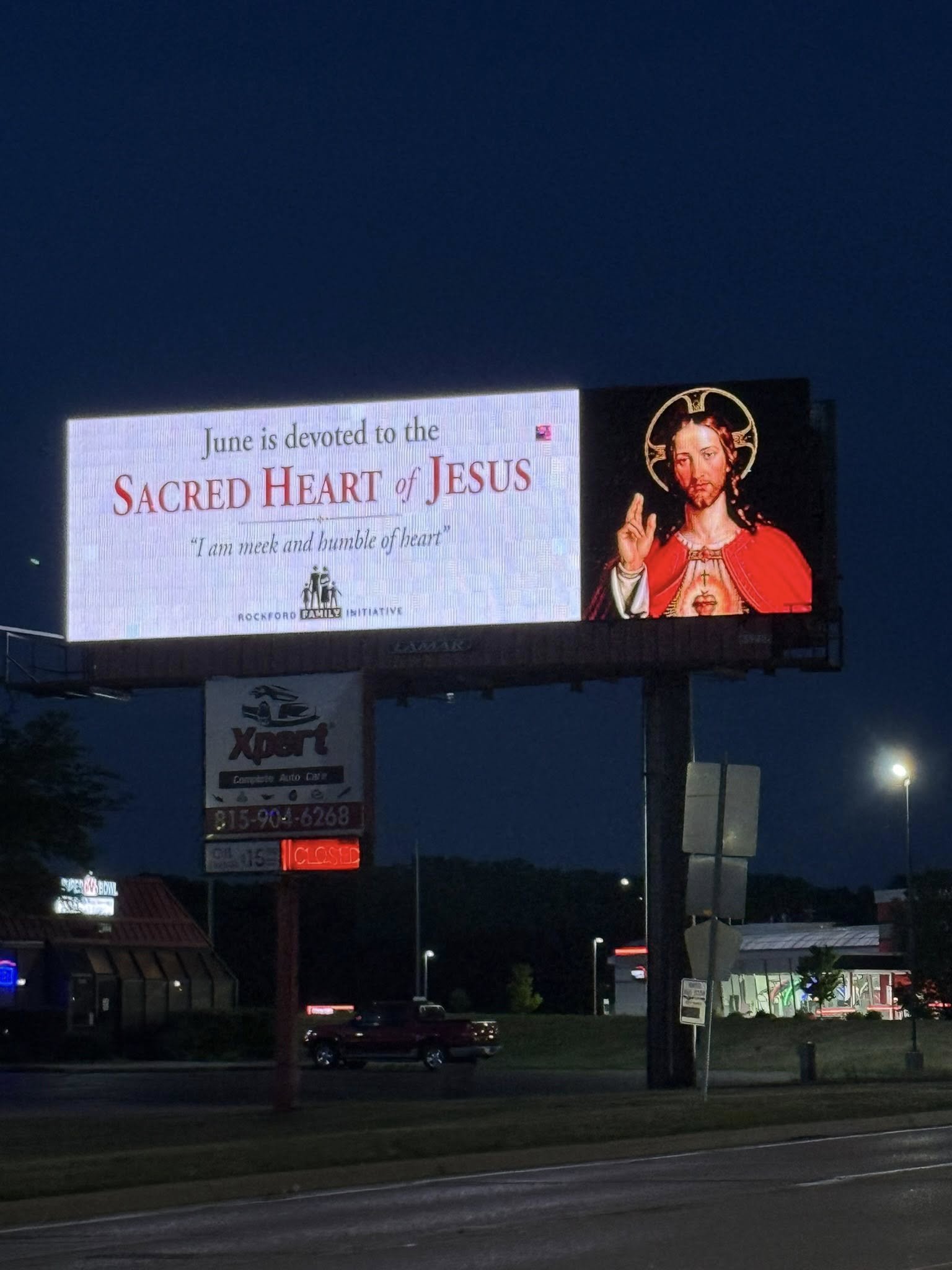Rockford is taking back June for the Sacred Heart!
