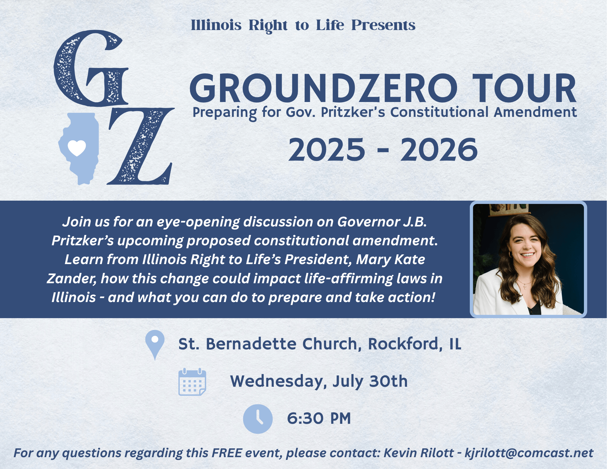 GroundZero Tour - Preparing for Gov Pritzker's Constitutional Amendment