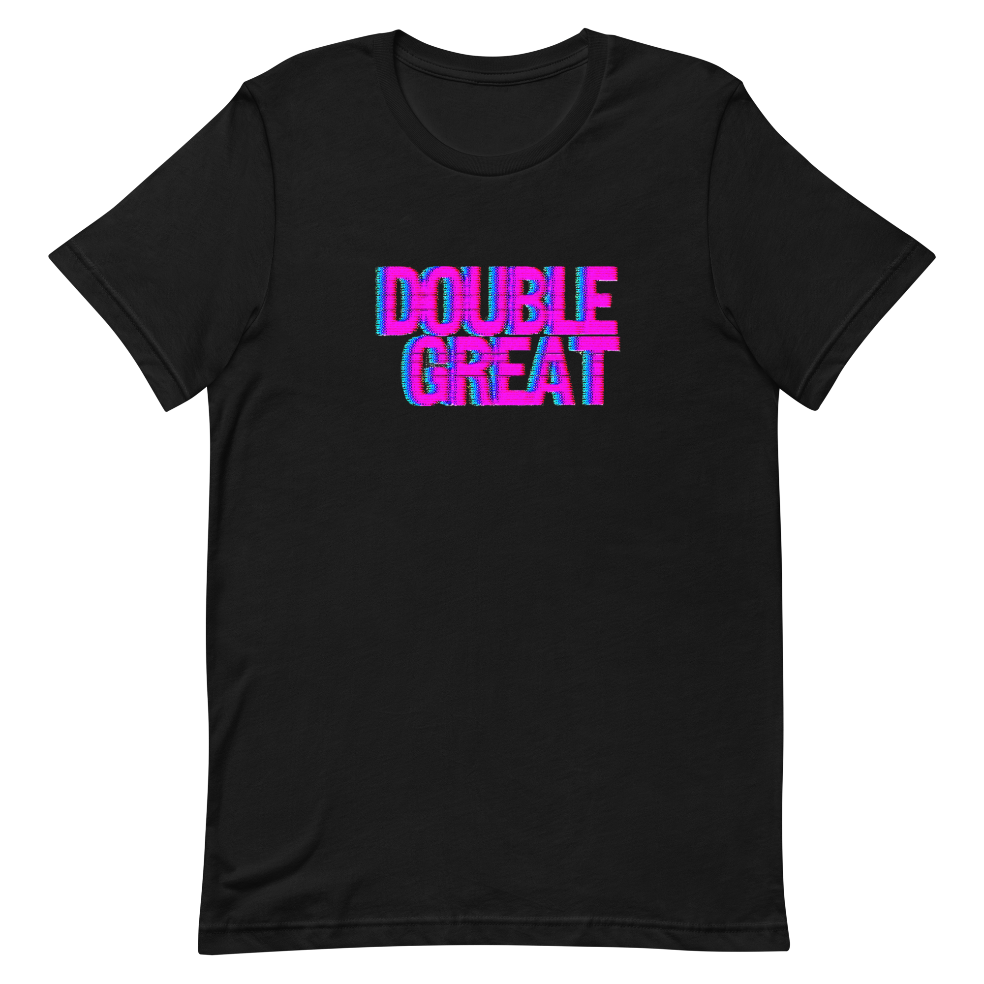 Double Great VHS Logo (Purple) T-Shirt
