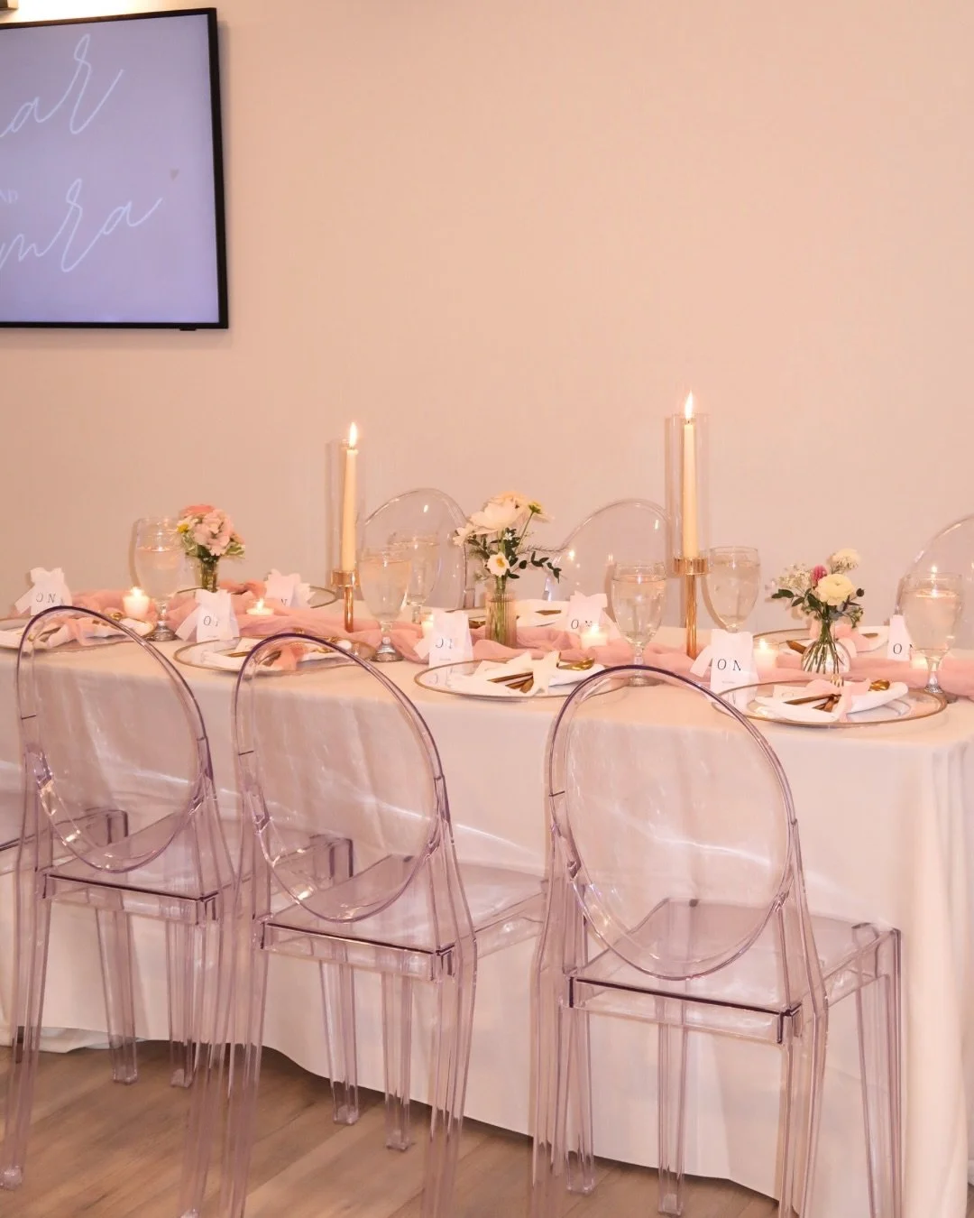 There&rsquo;s something about this engagement party that felt straight out of a dream. From the soft candlelight to the delicate florals draping every table, every corner of The Huntington Loft glowed with romance. The couple wanted whimsical, intima