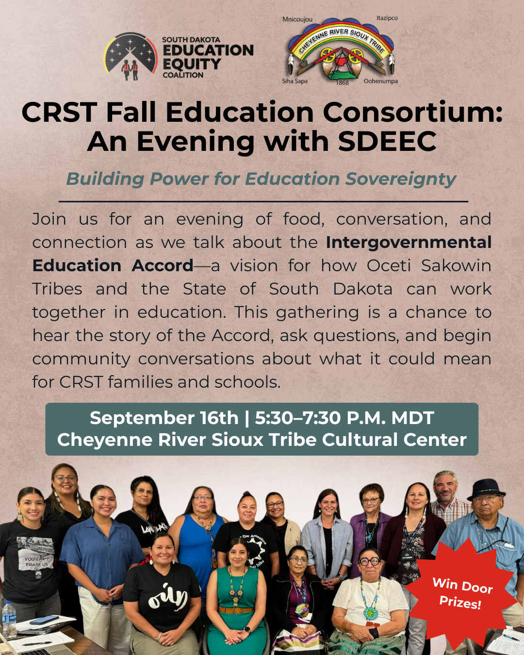 CRST Fall Education Consortium: An Evening with SDEEC