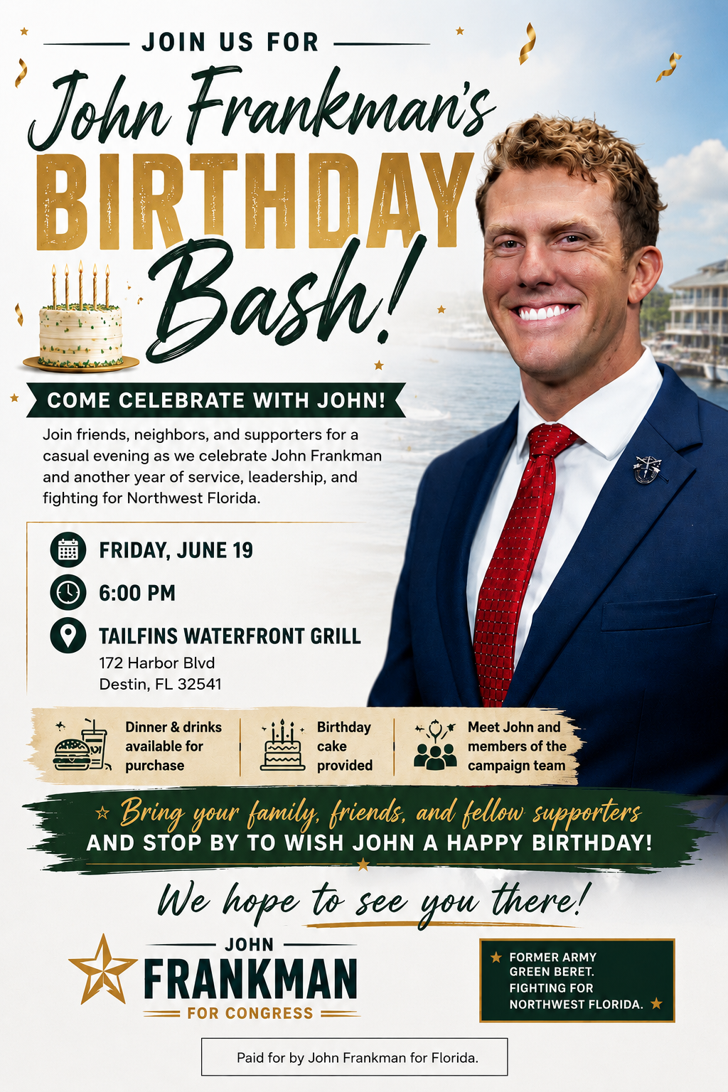 John Frankman’s Birthday Bash