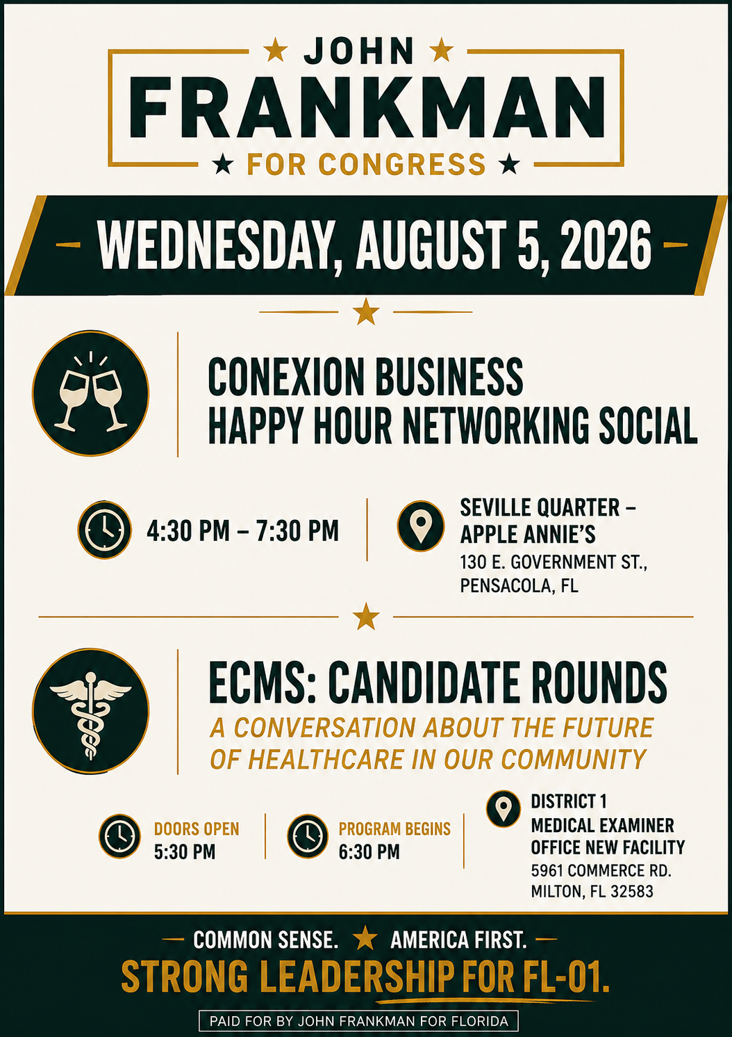 Conexion Social and ECMS: Candidate Rounds