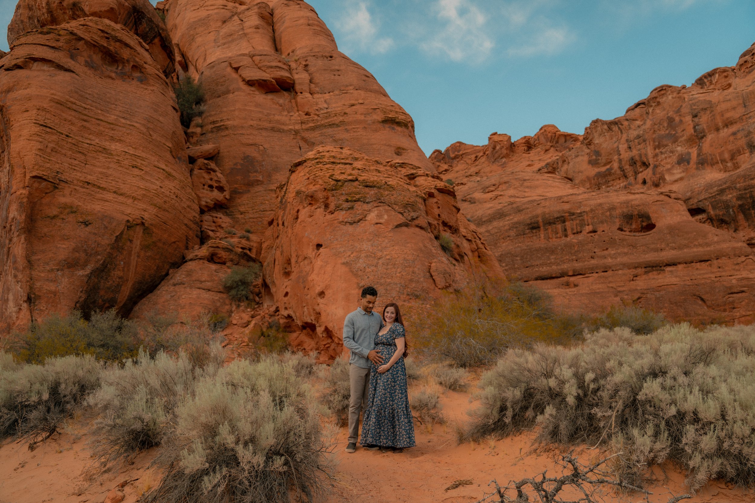 Maternity Couples Photoshoot Southern Utah