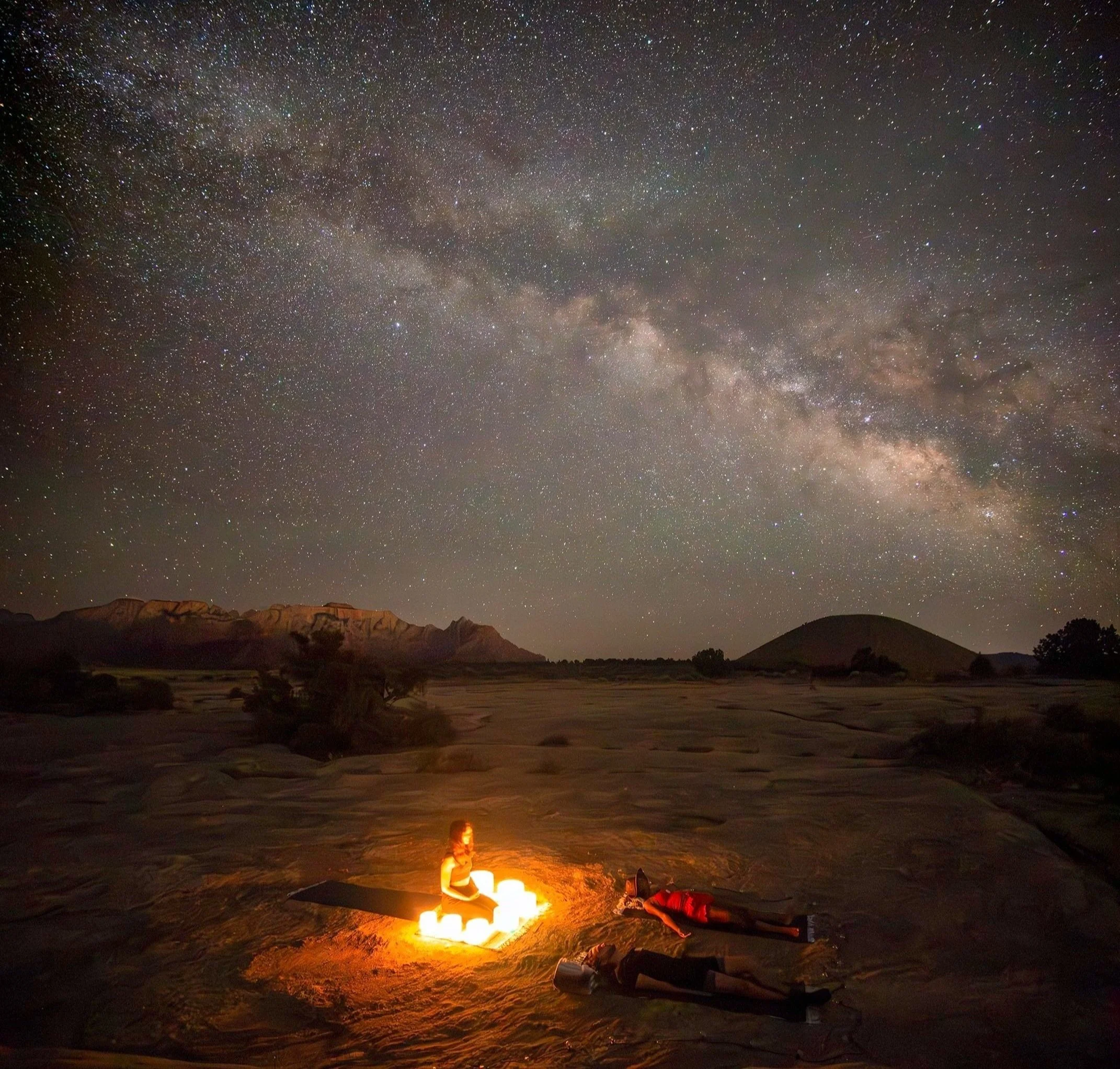 Yoga Zion Southern Utah Experiences Stargazing