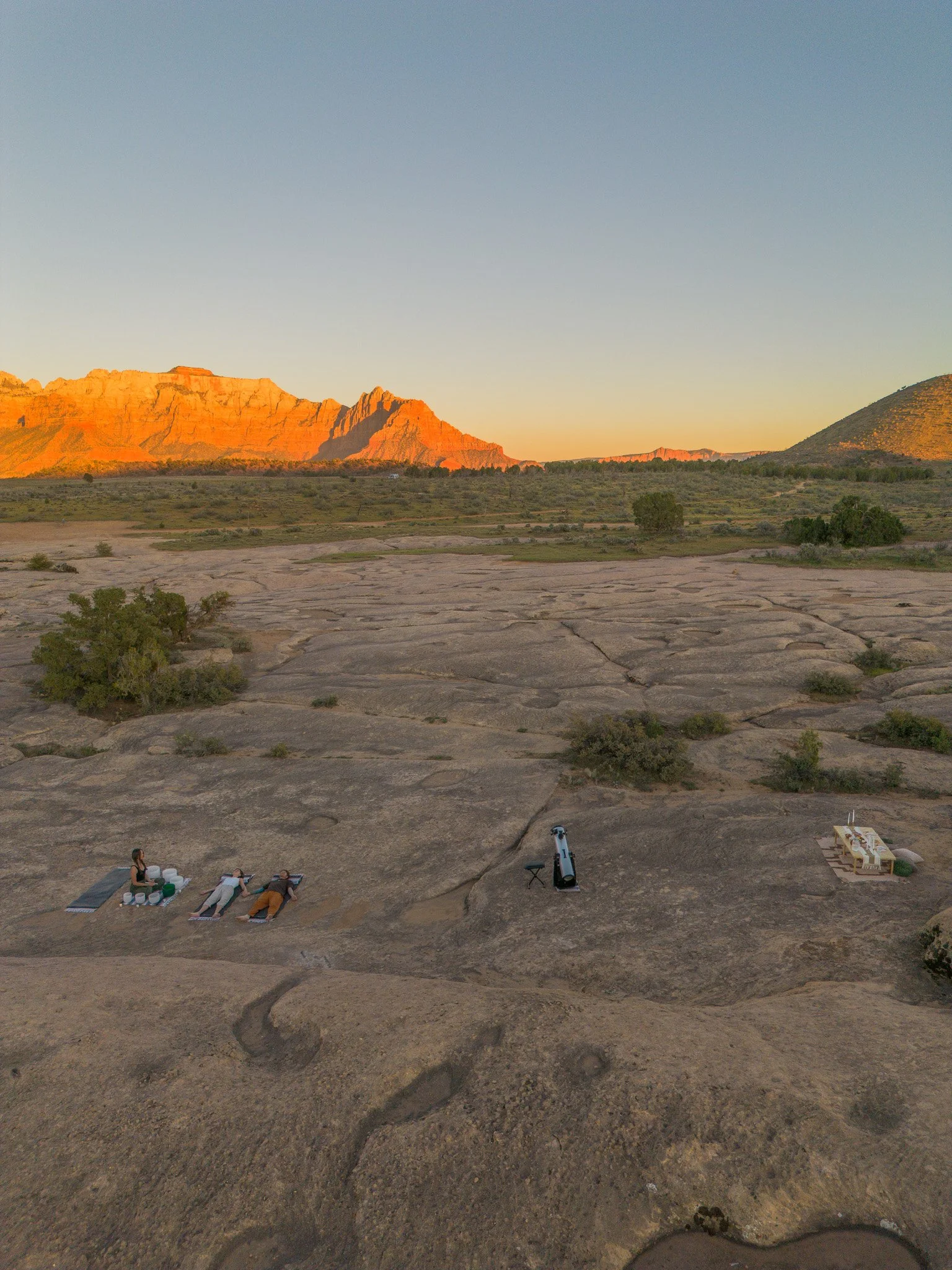 The Ultimate Evening in Zion National Park | Sunset Yoga + Candle-lit Picnic + Stargazing Tour