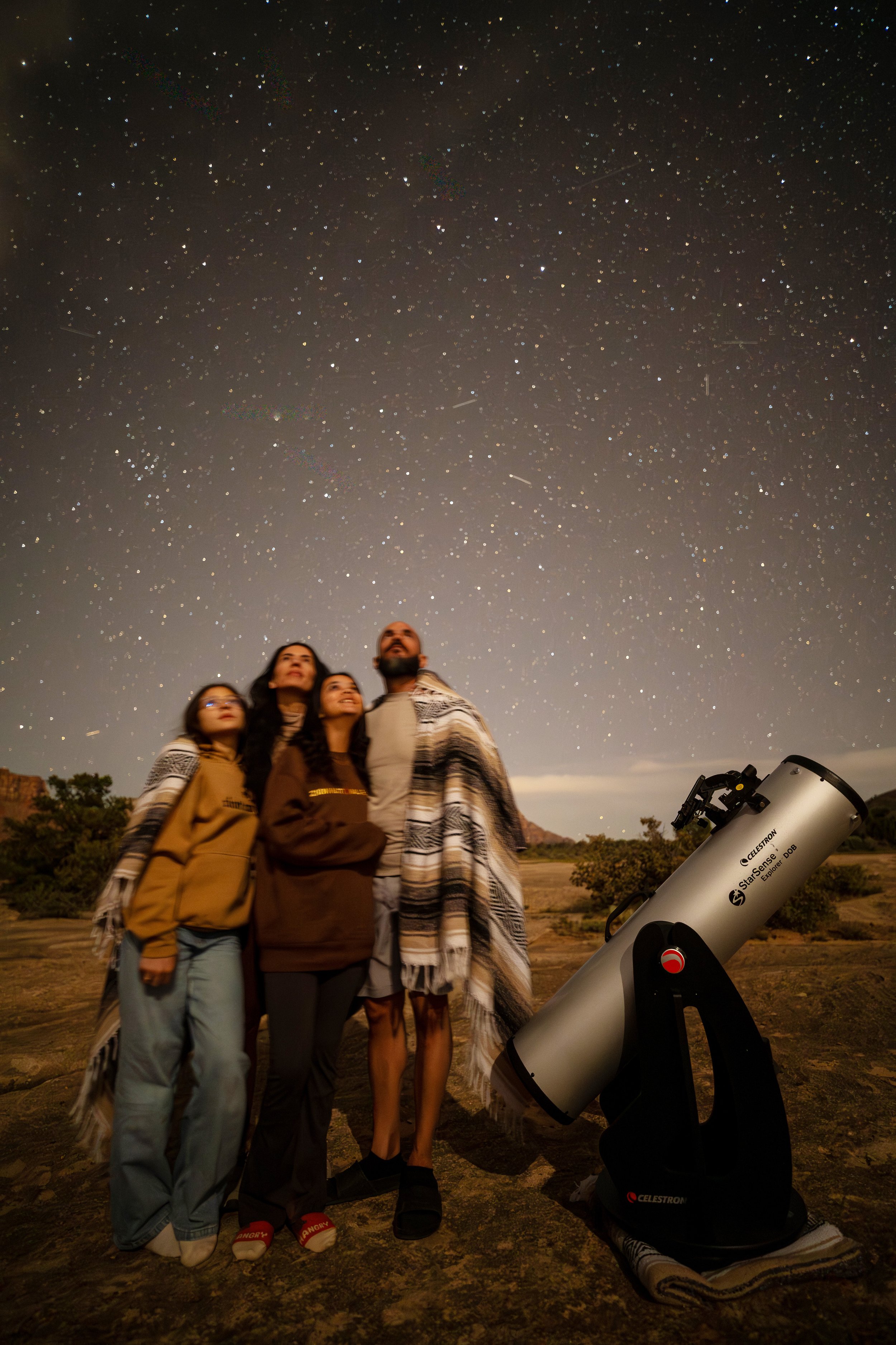 Zion Stargazing Private Tour Family Acticity