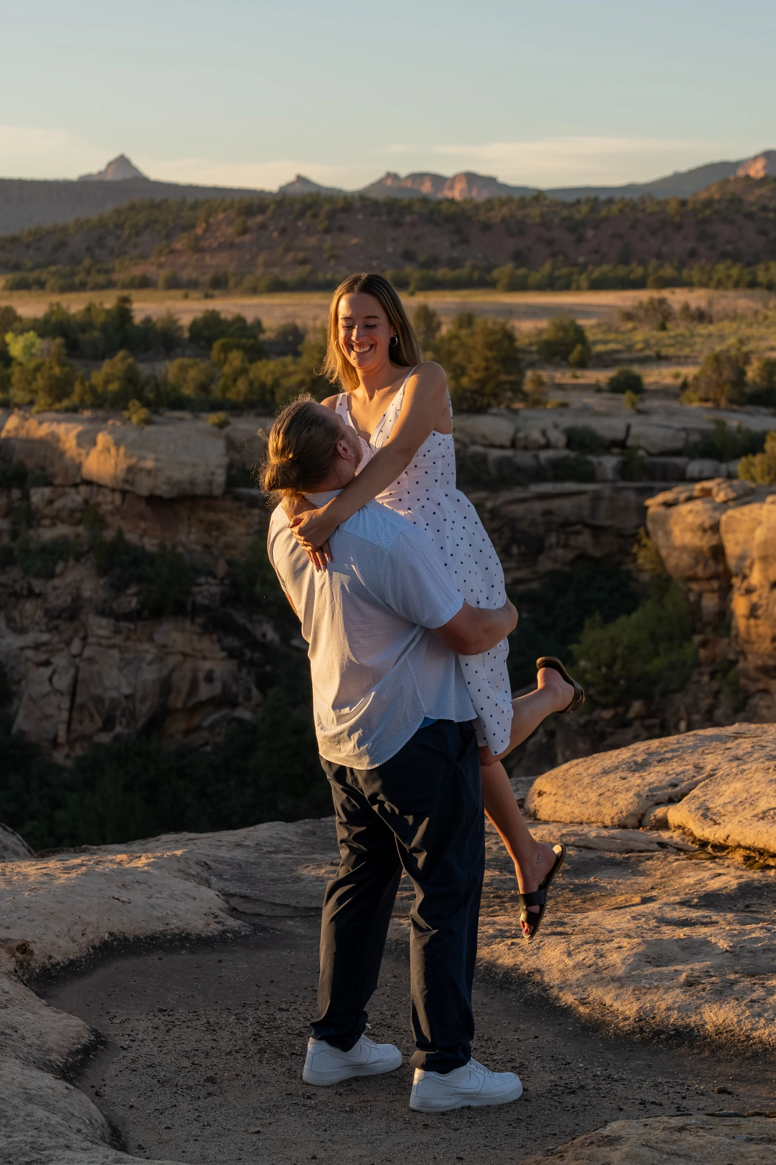 Couples Engagement Photoshoot Southern Utah