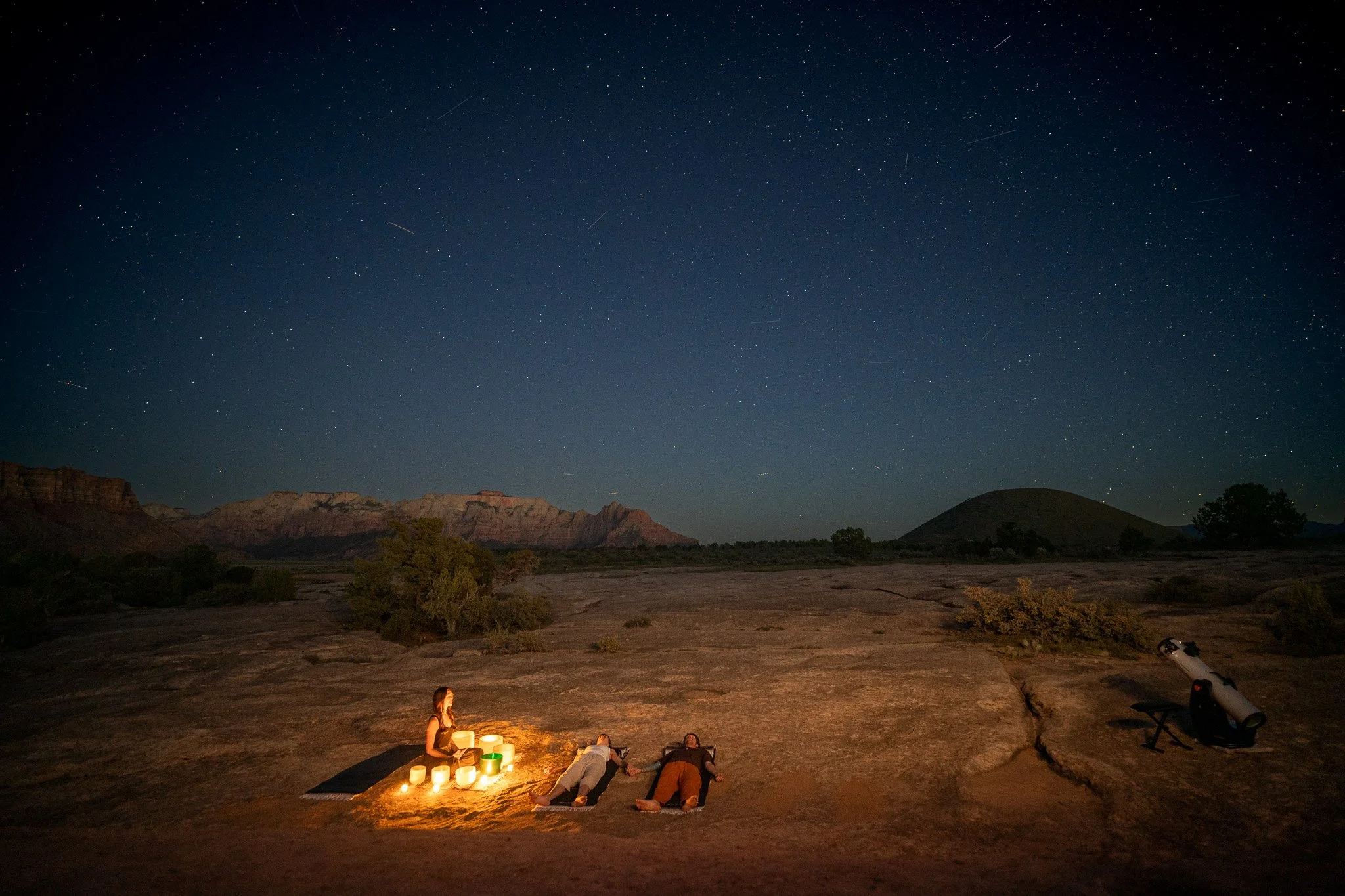 Yoga Beneath The Stars Zion