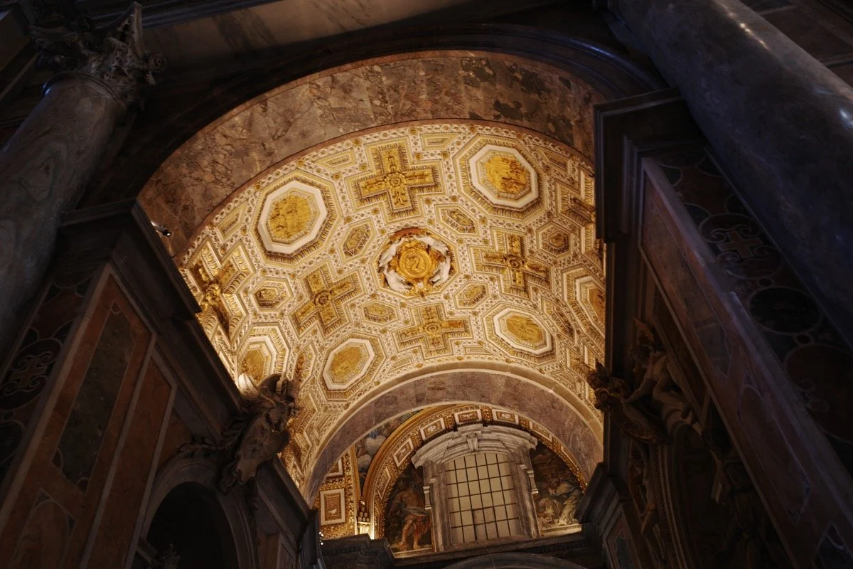 Vatican City St. Peter’s Basilica Ceiling.JPG