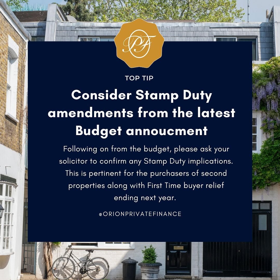 If you are looking at purchasing a new home in the near future we advise that you consider the new stamp duty rules as this could impact your budget. 
This is very important as the Nil rate thresholds will be lowered from 1st April 2025.