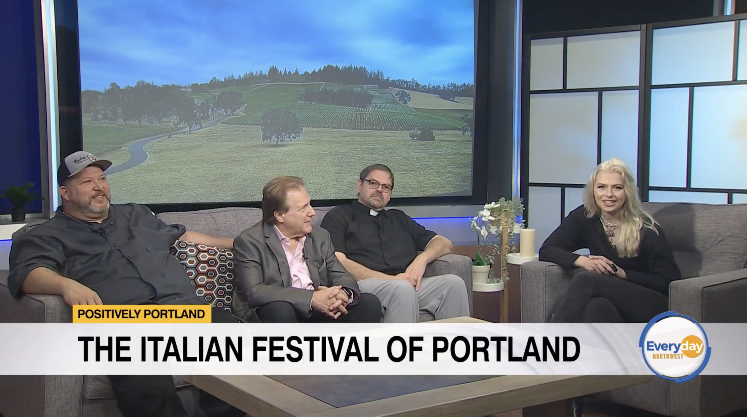 Fr. Andrew &amp; Tony La Stella Feat. On KOIN 6
