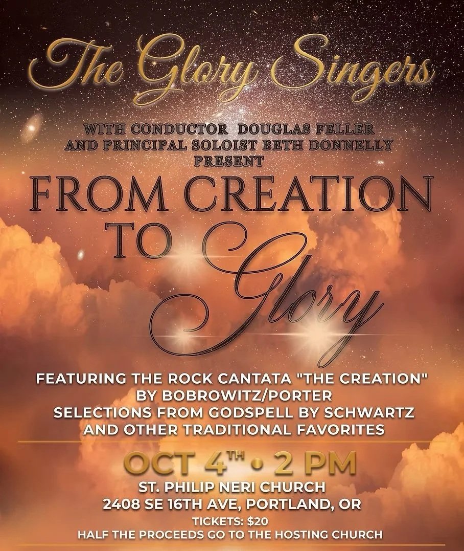 Join Us For A Performance By The Glory Singers.