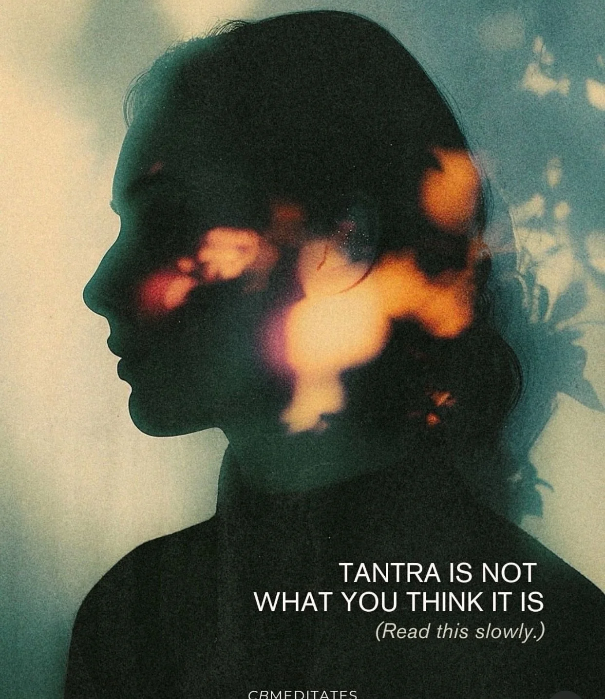 FIRE 🔥 of an explanation here from 
@cbmeditates 

Thank you sweet soul this pocket of wisdom that I share parts with you now. 

For Thoes that are curious or still unsure what the path of tantra unfolds within- swipe along and see what resonates. 
