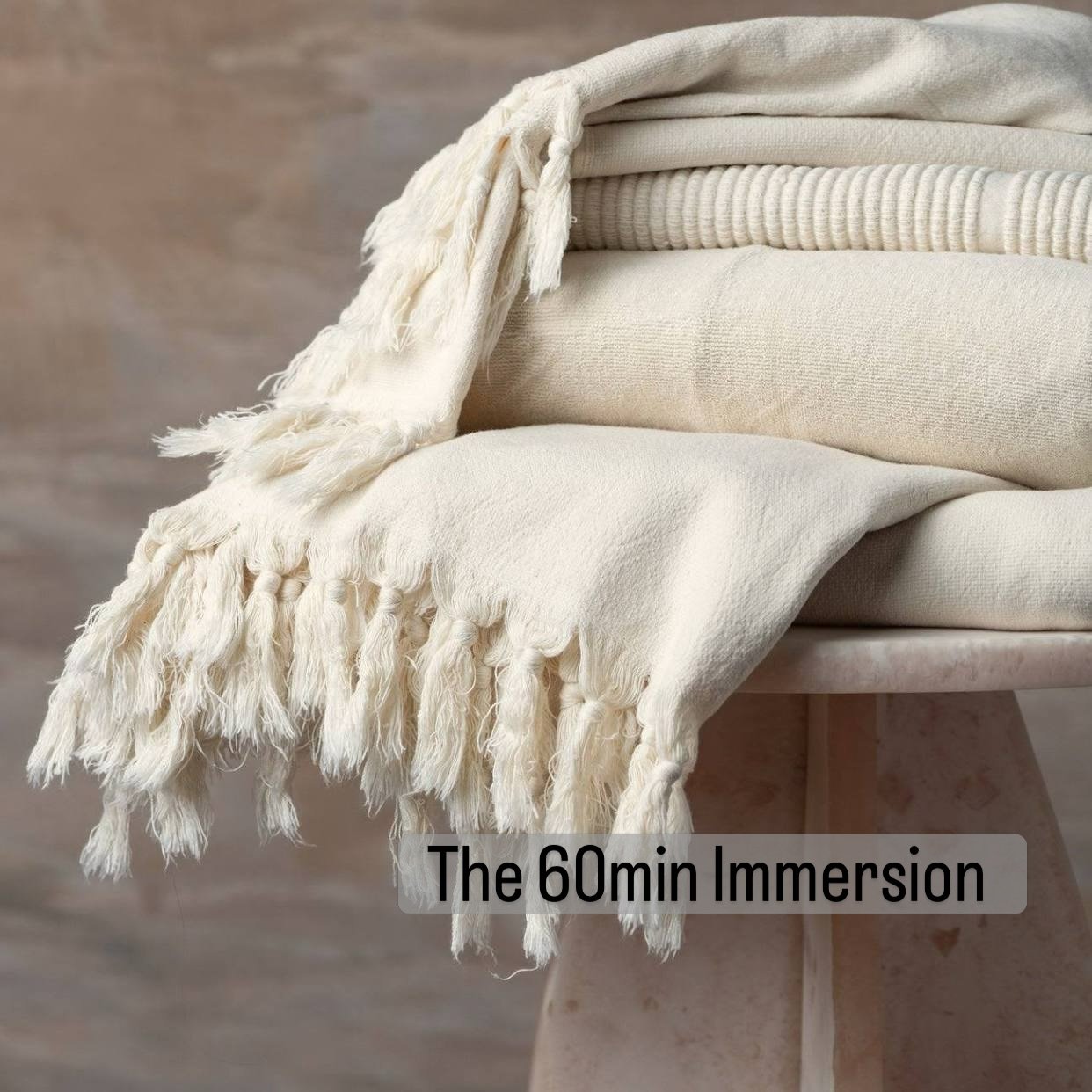 Let&rsquo;s talk about my sessions 🤍

The Immersion | 60min Massage

The 60-Minute Immersion is a potent invitation to pause. It is a session designed for the modern soul&mdash;a targeted, soulful recalibration that honors your time without compromi