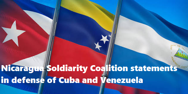Nicaragua Solidarity Coalition 7.7.2026: Our Statements; Recent Webinars; Upcoming Delegations