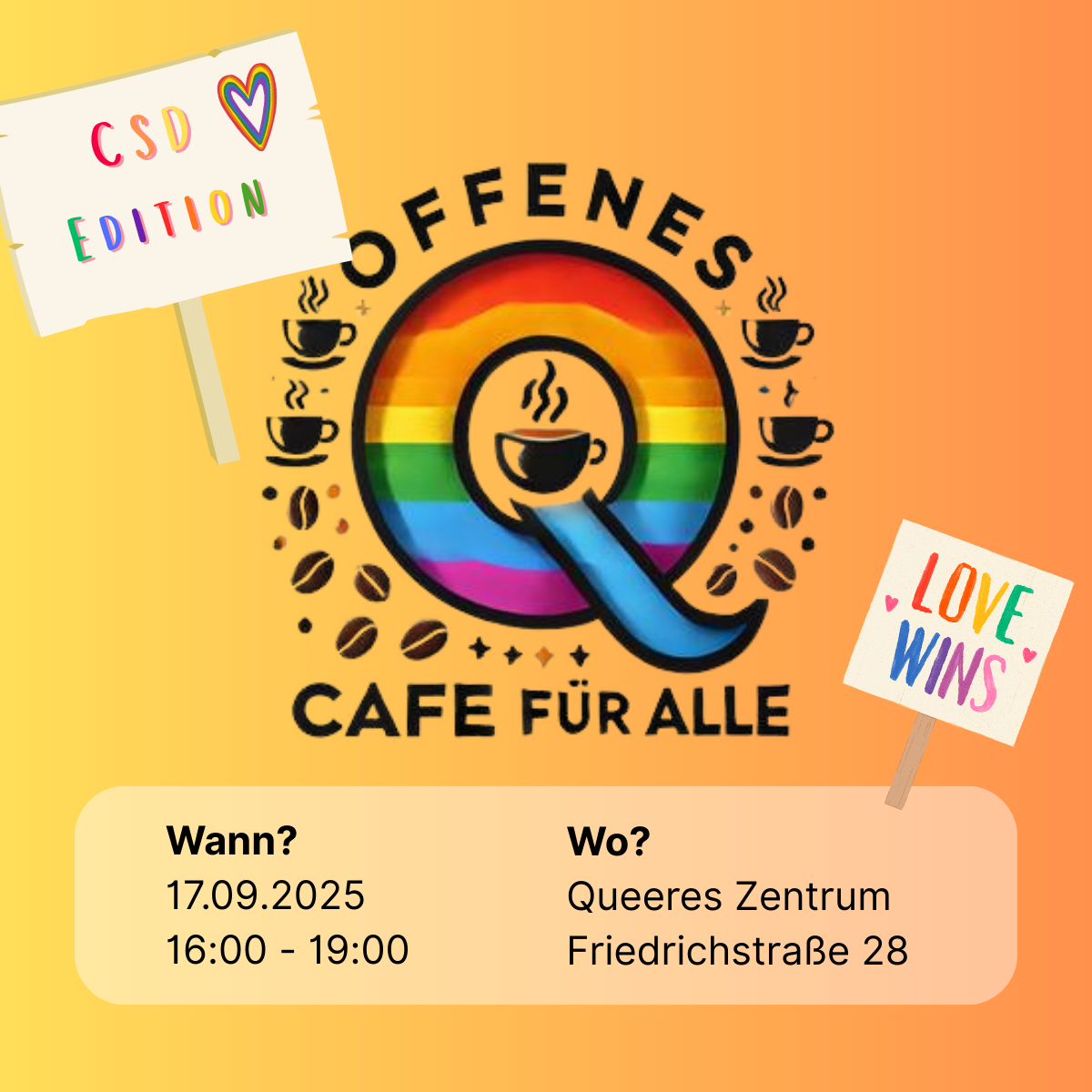 Offenes Cafe - CSD Edition